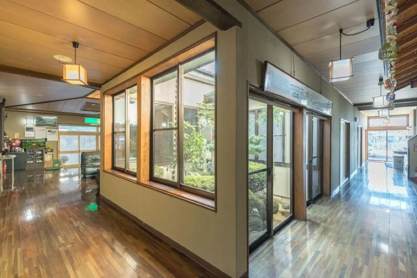 Lobby or reception in Sado Ryosou Minato