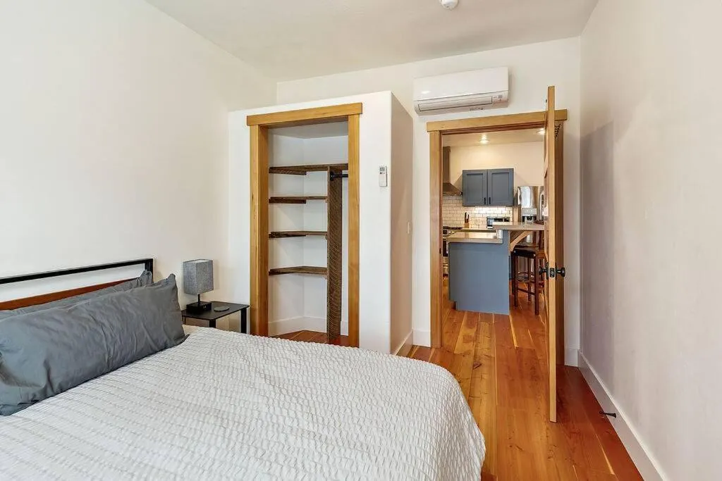Bedroom, Bed in The Mountain House by WanderLodges