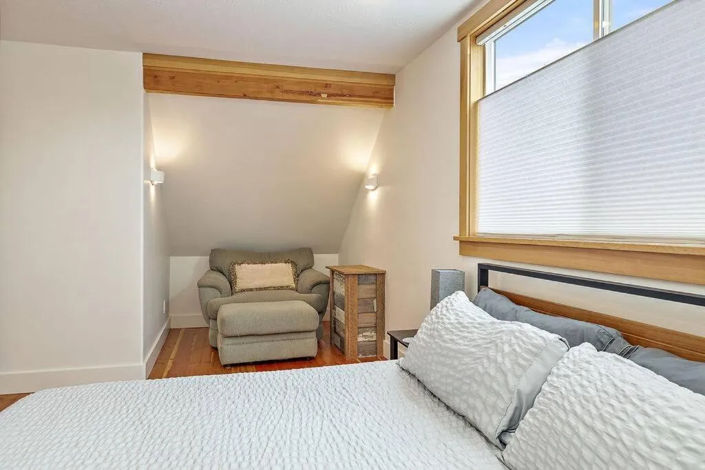 Bed in The Mountain House by WanderLodges