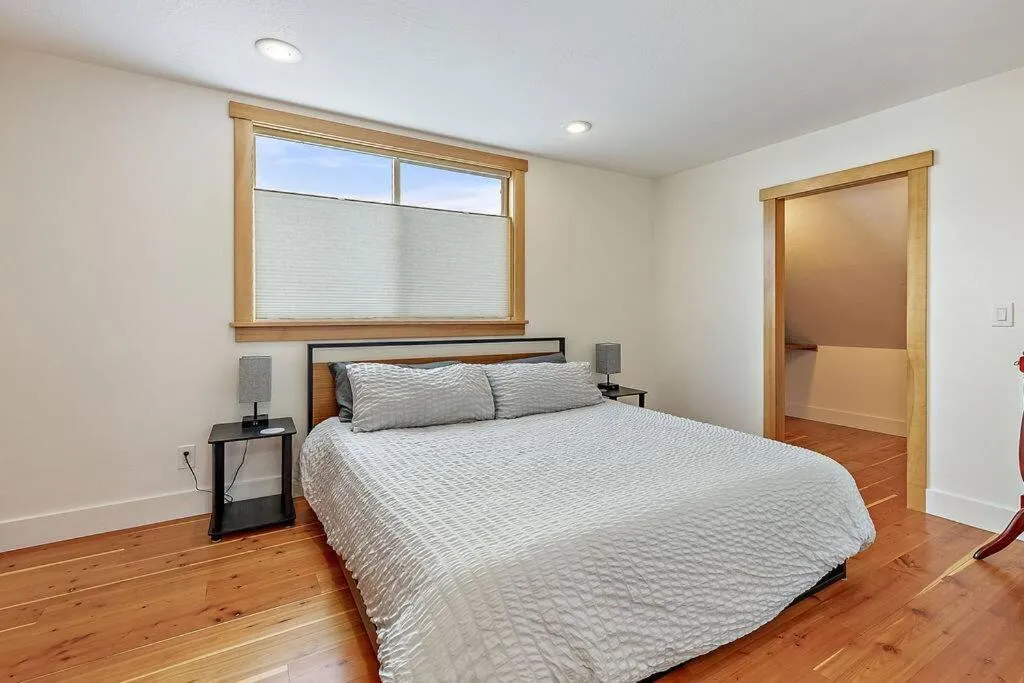 Bed in The Mountain House by WanderLodges