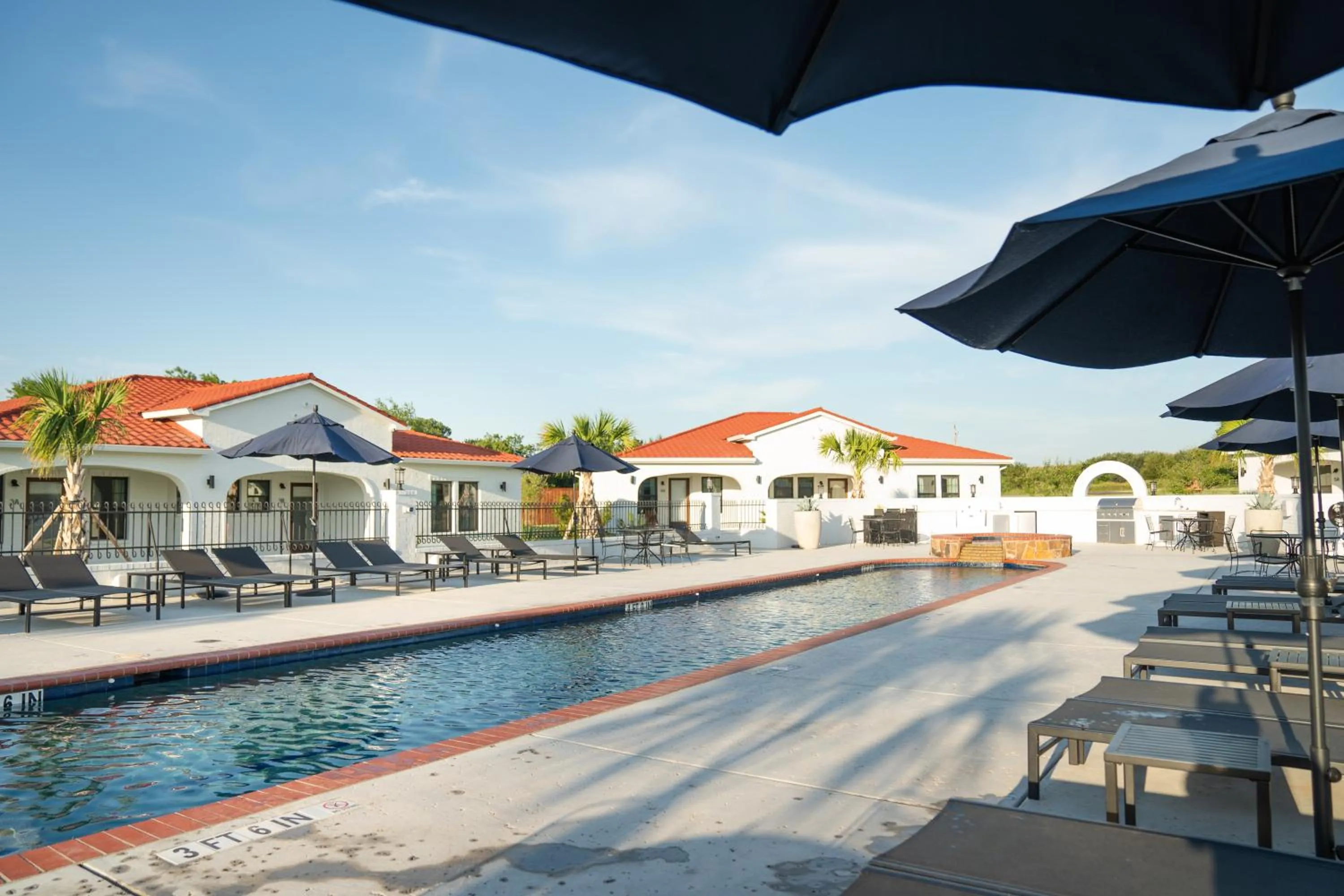 Pool view in La Palmilla Texas