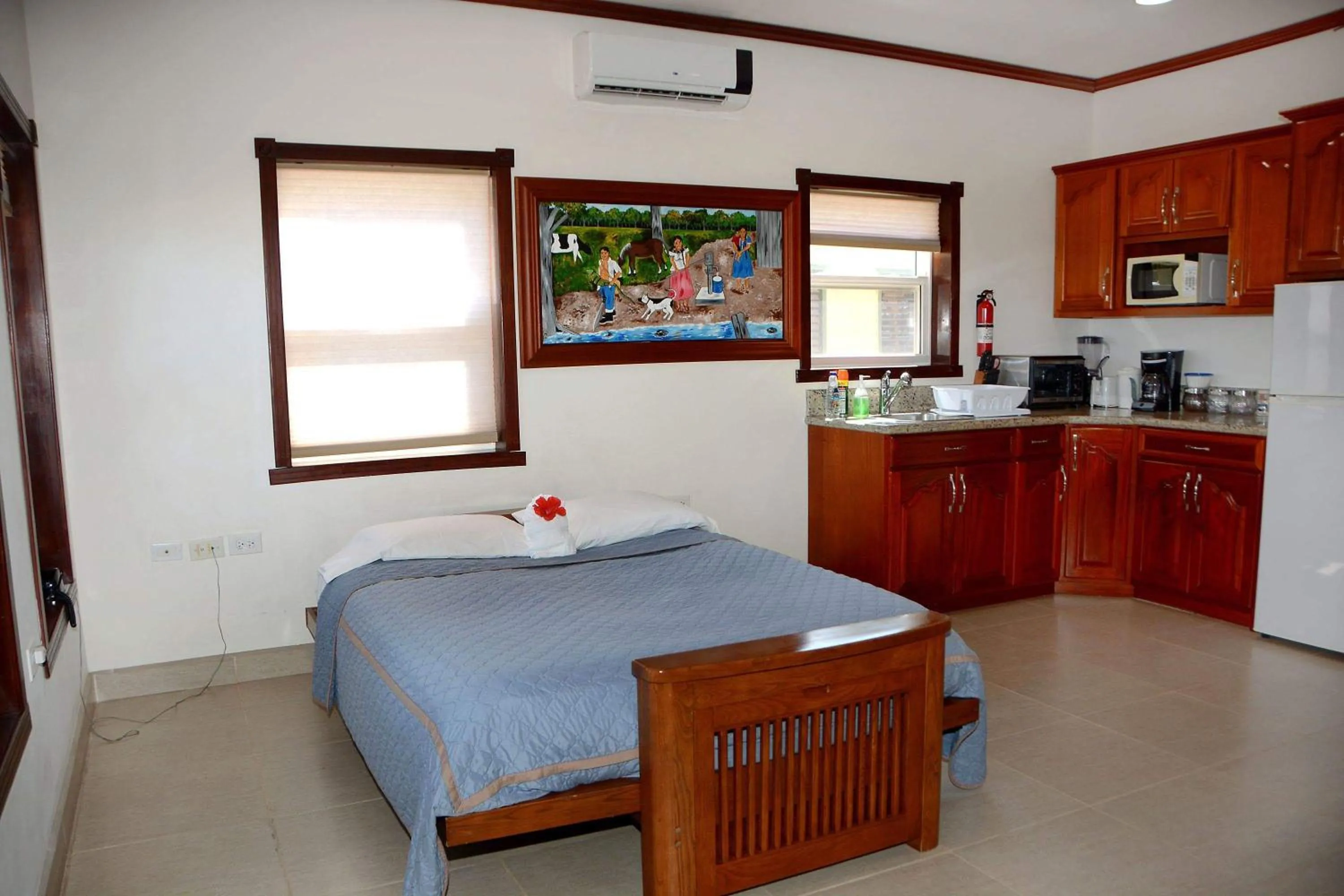 Bed in Belizean Nirvana