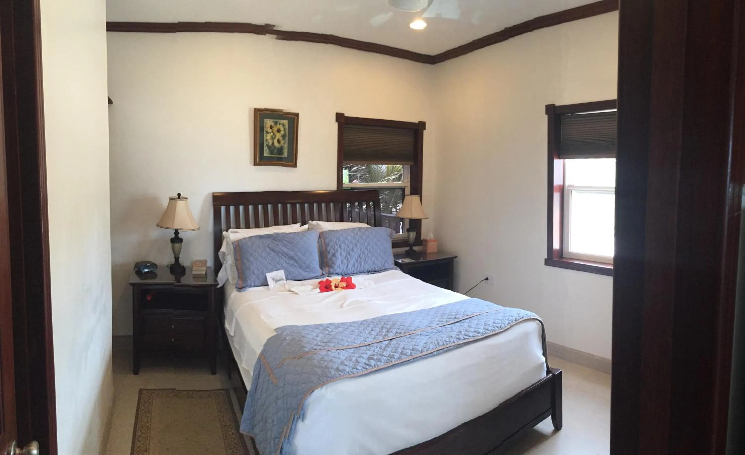 Bed in Belizean Nirvana