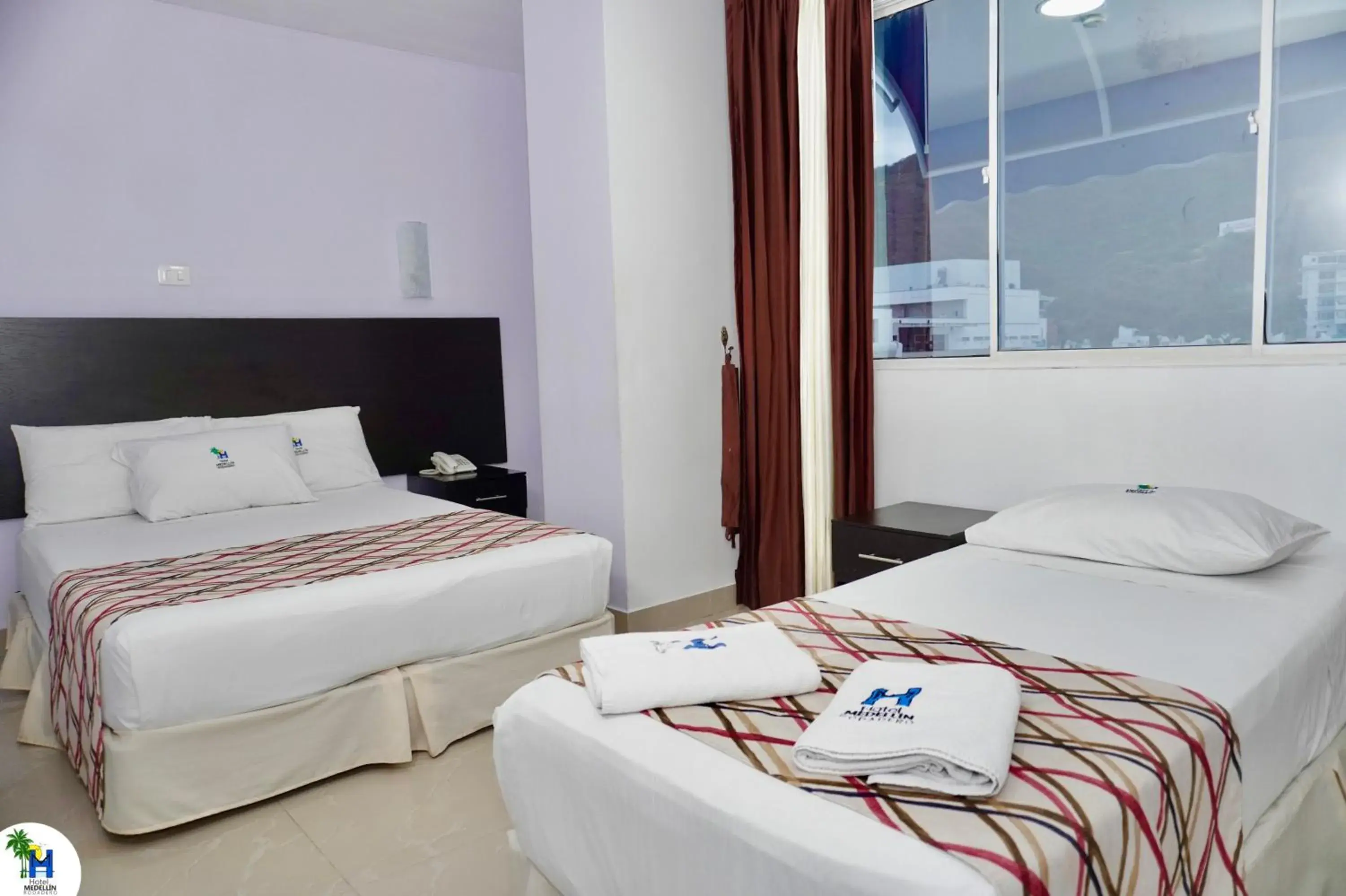 Triple Room in Hotel Medellín Rodadero Triple Room in Hotel Medellín Rodadero