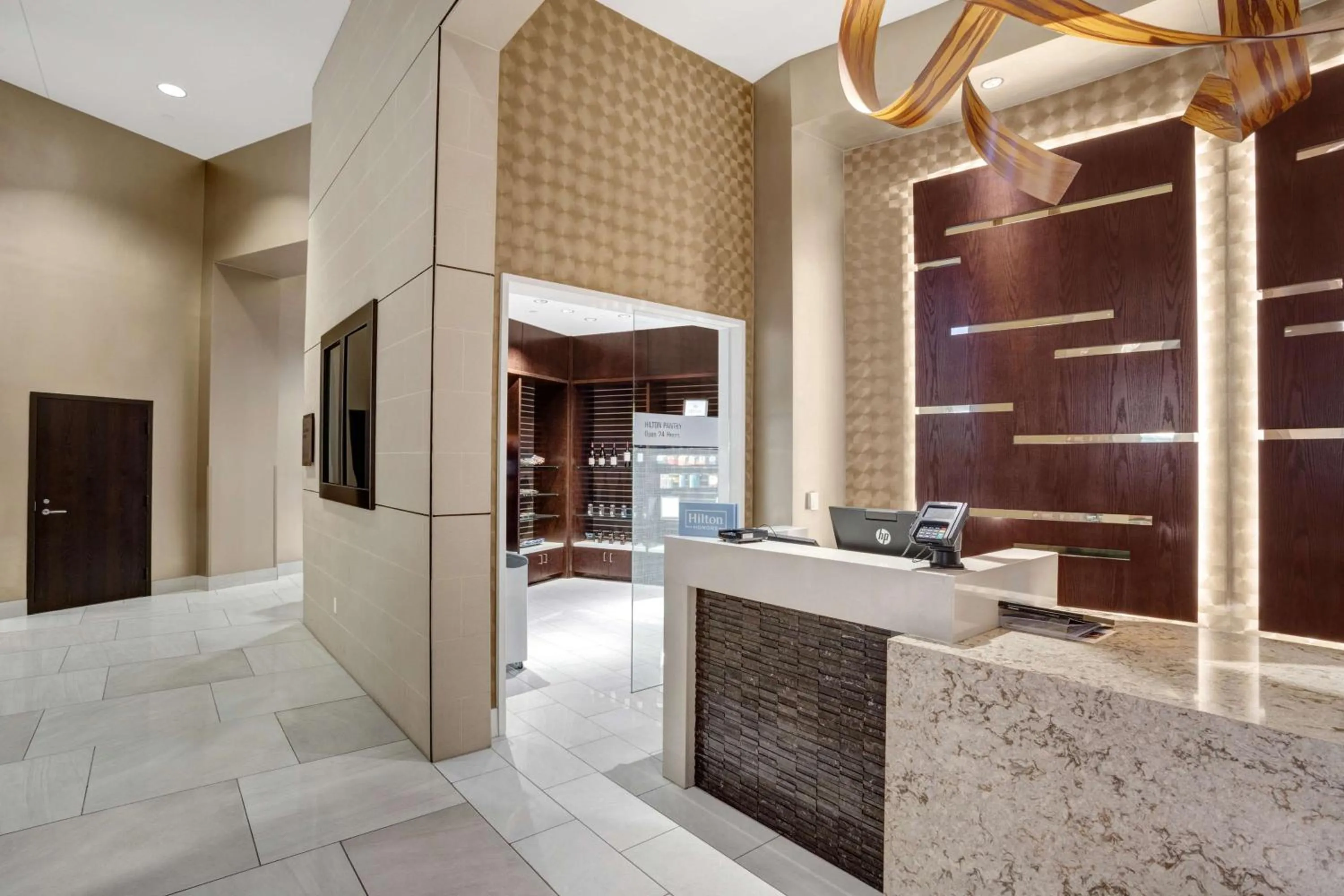 Lobby or reception in Hilton Dallas/Plano Granite Park