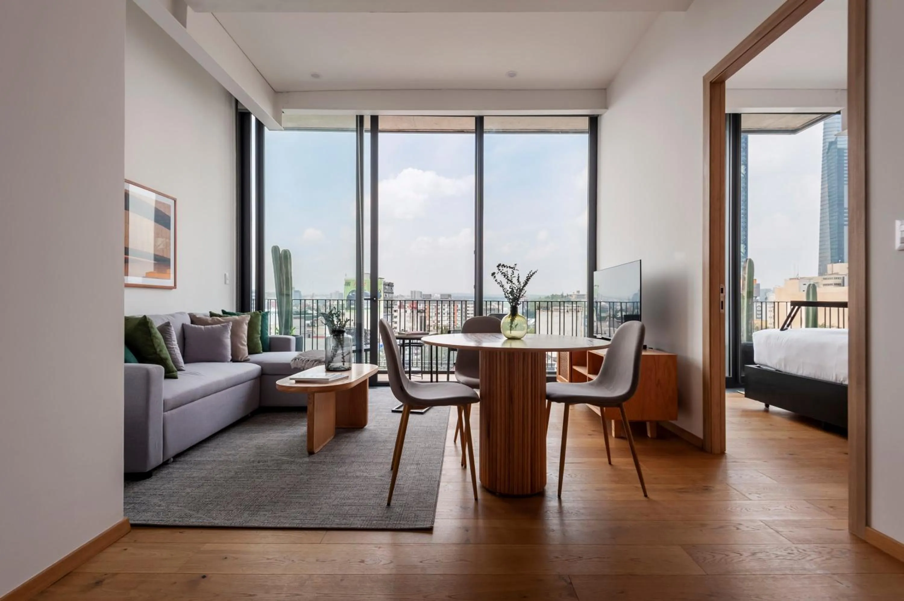 Living room in Londres 256 by Wynwood House