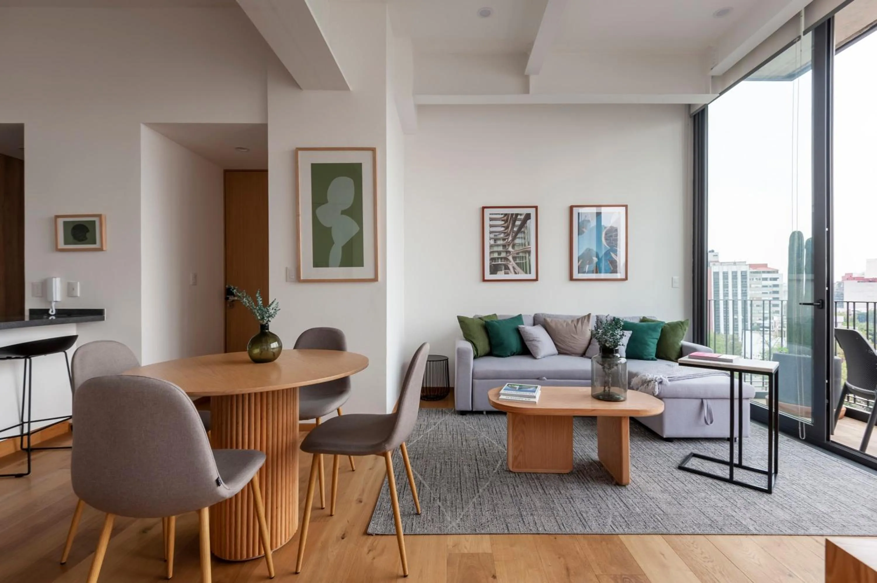 Living room in Londres 256 by Wynwood House