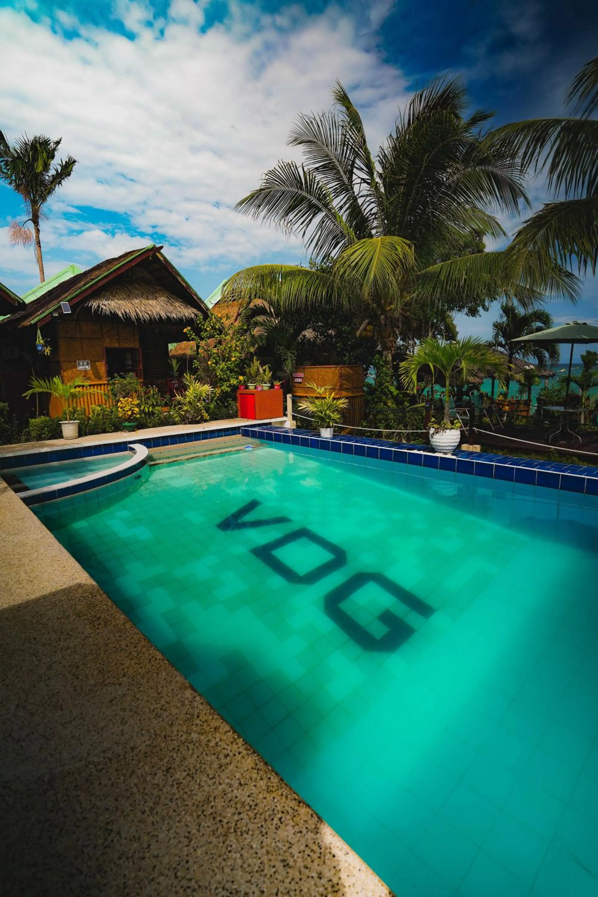 Swimming pool in Villa de Gloria