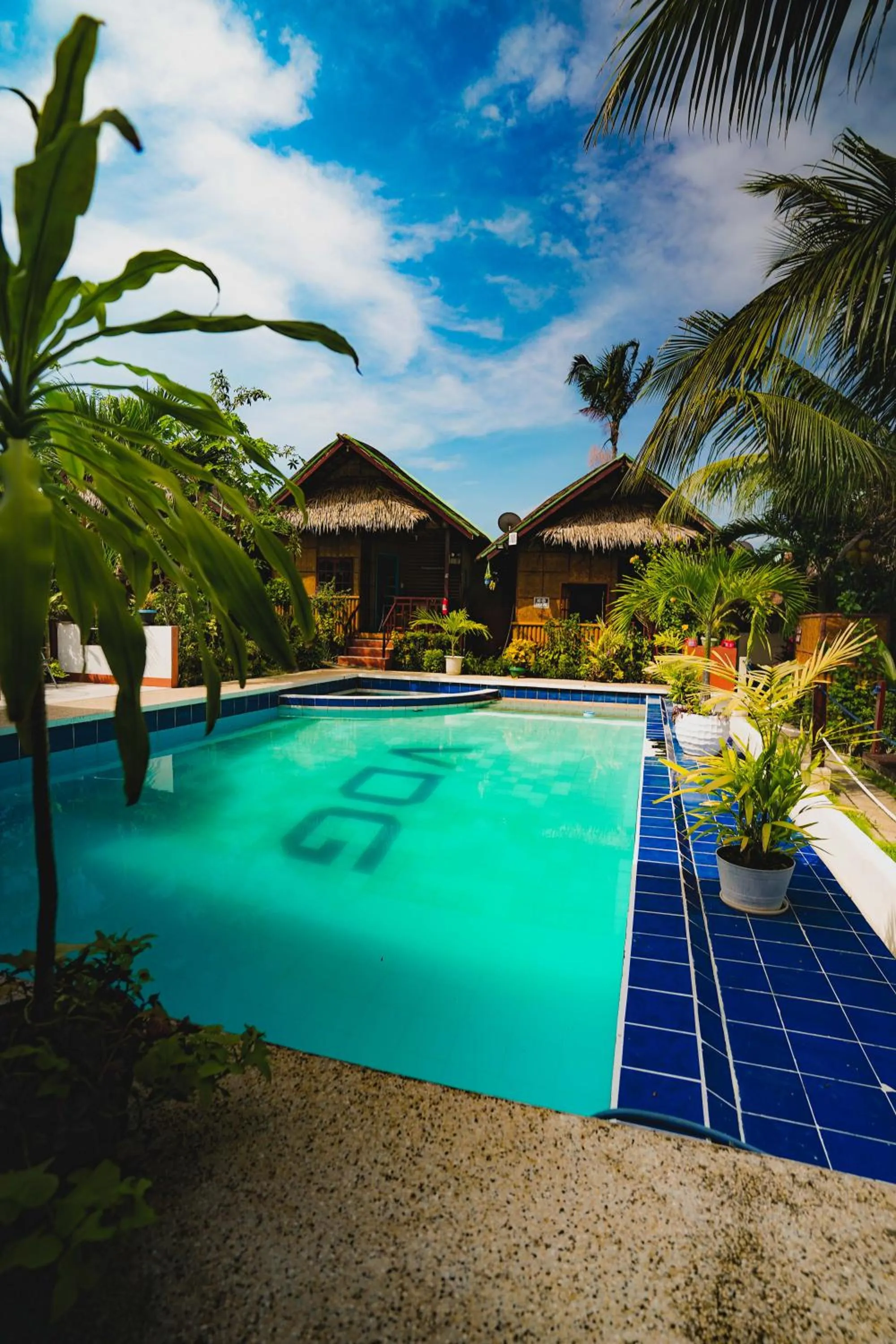 Swimming pool in Villa de Gloria