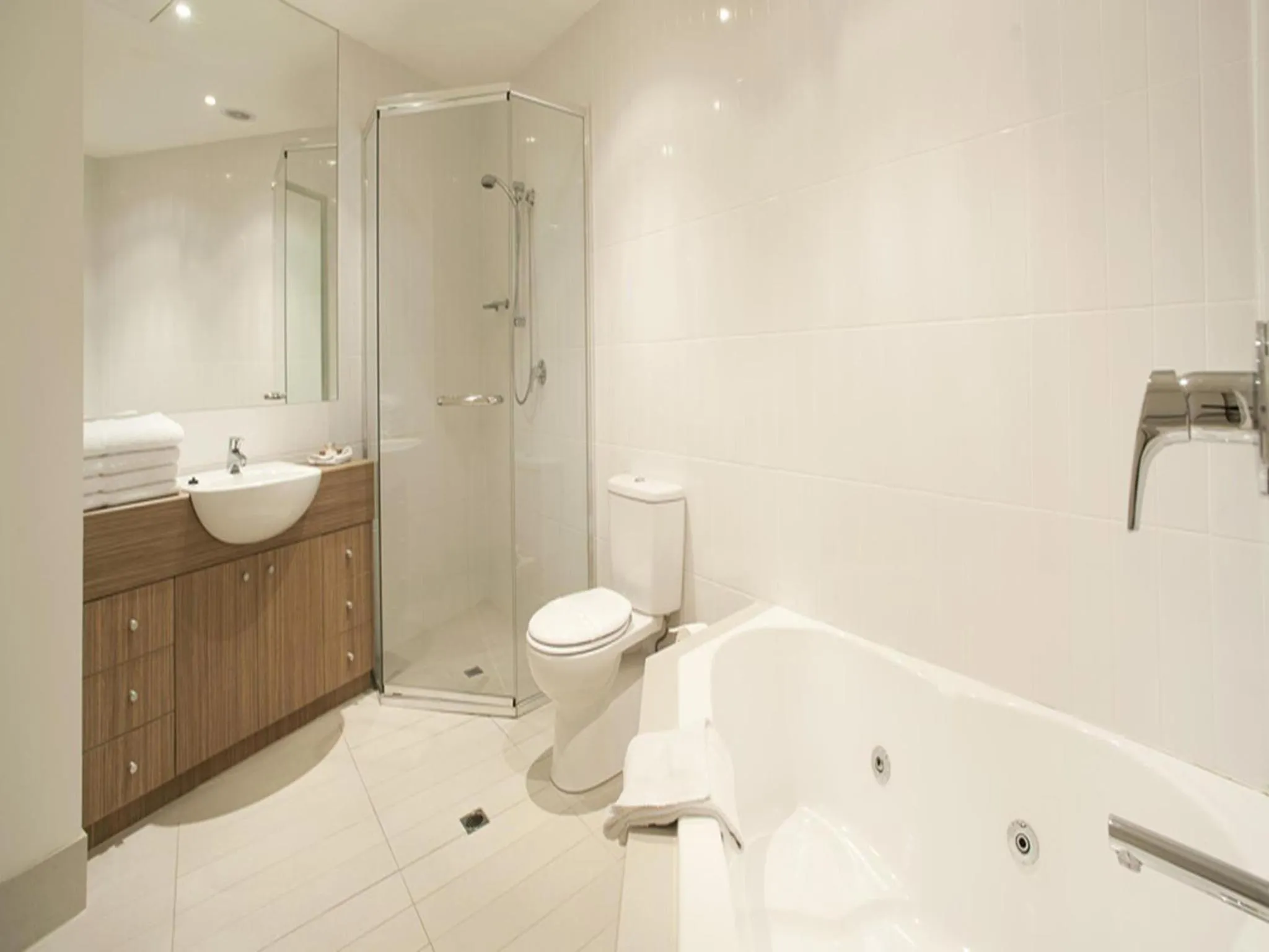 Bathroom in The Waves Apartments