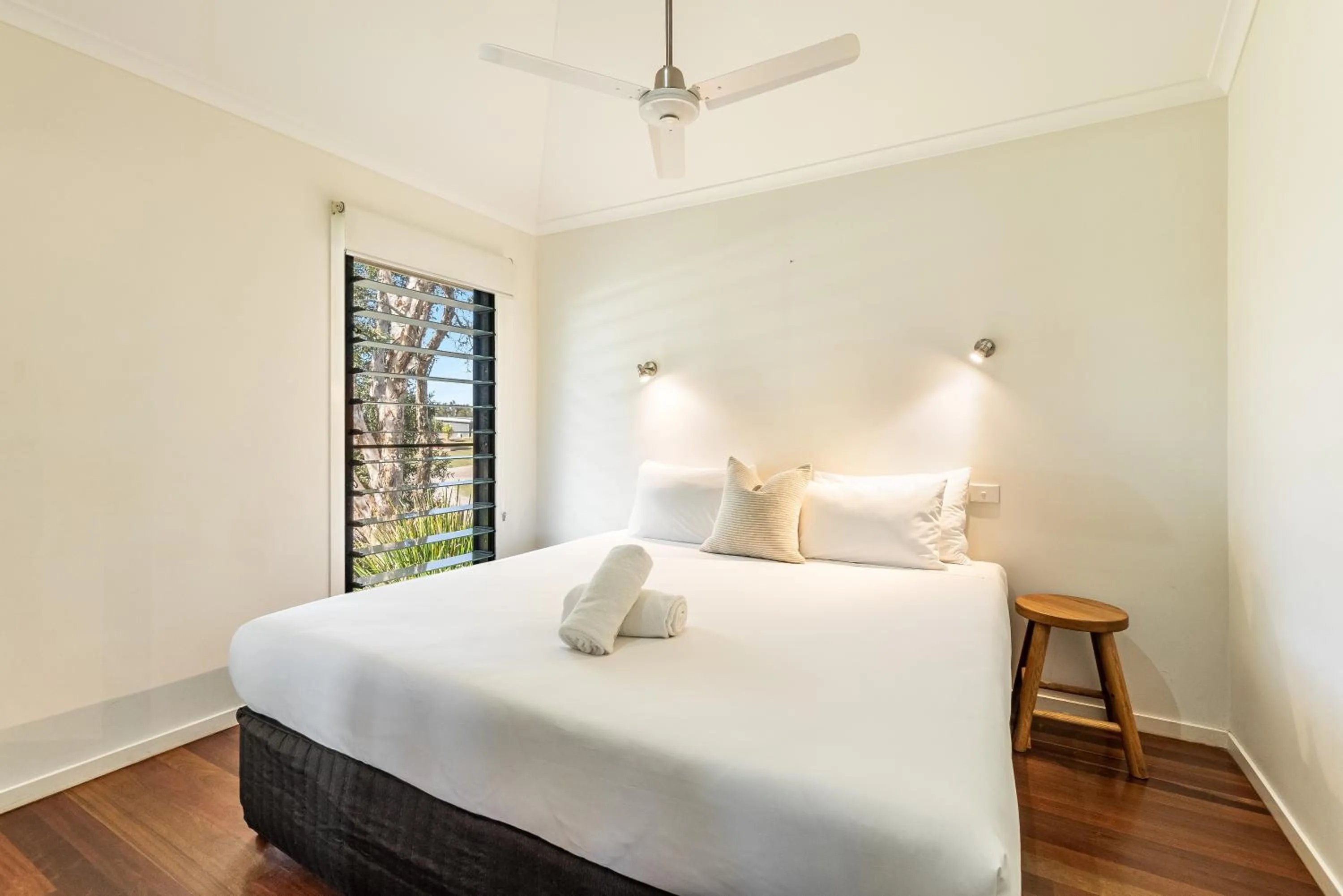 Bed in BIG4 Saltwater Yamba Holiday Park