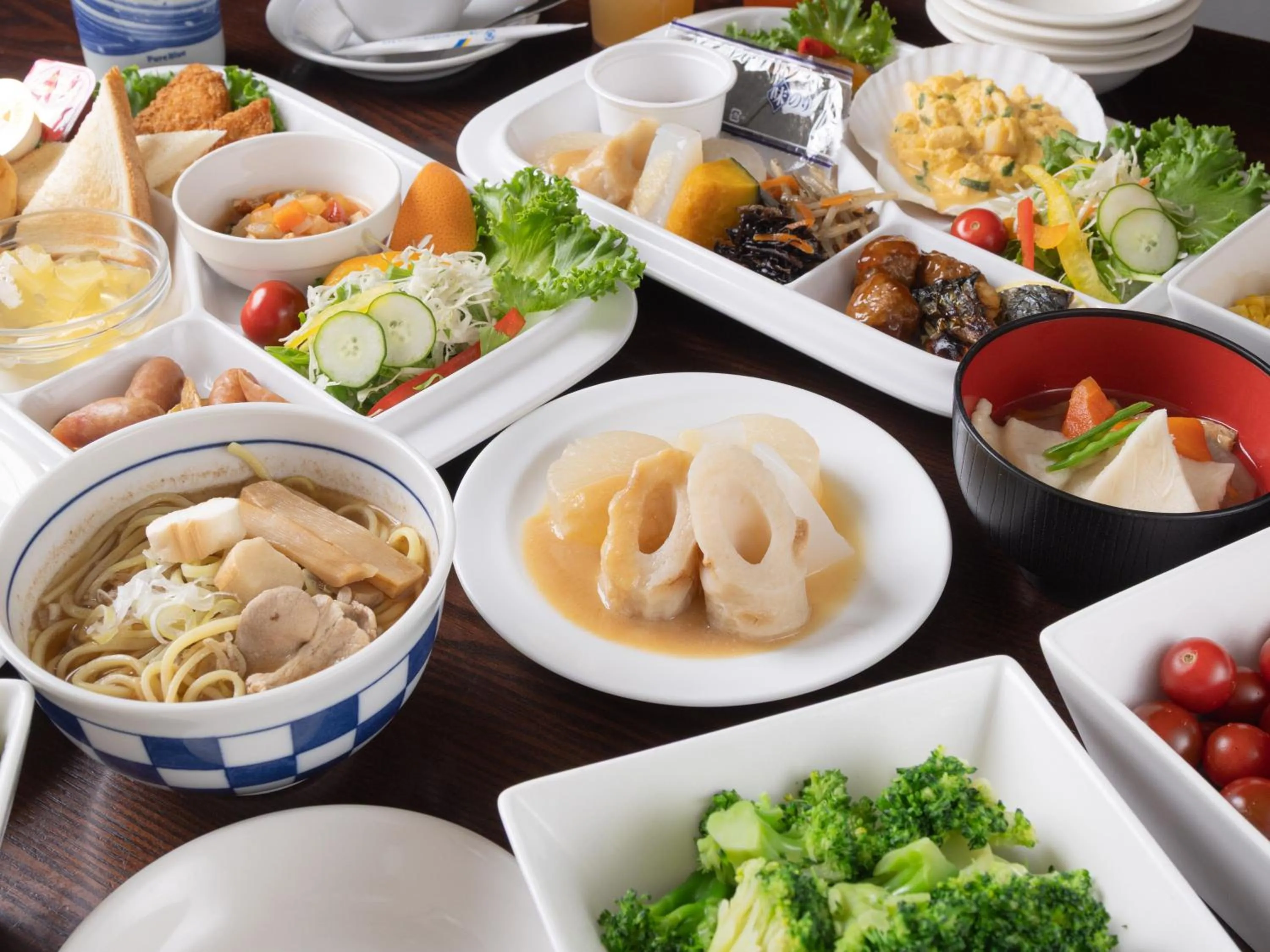 Breakfast in APA Hotel Aomori Ekihigashi