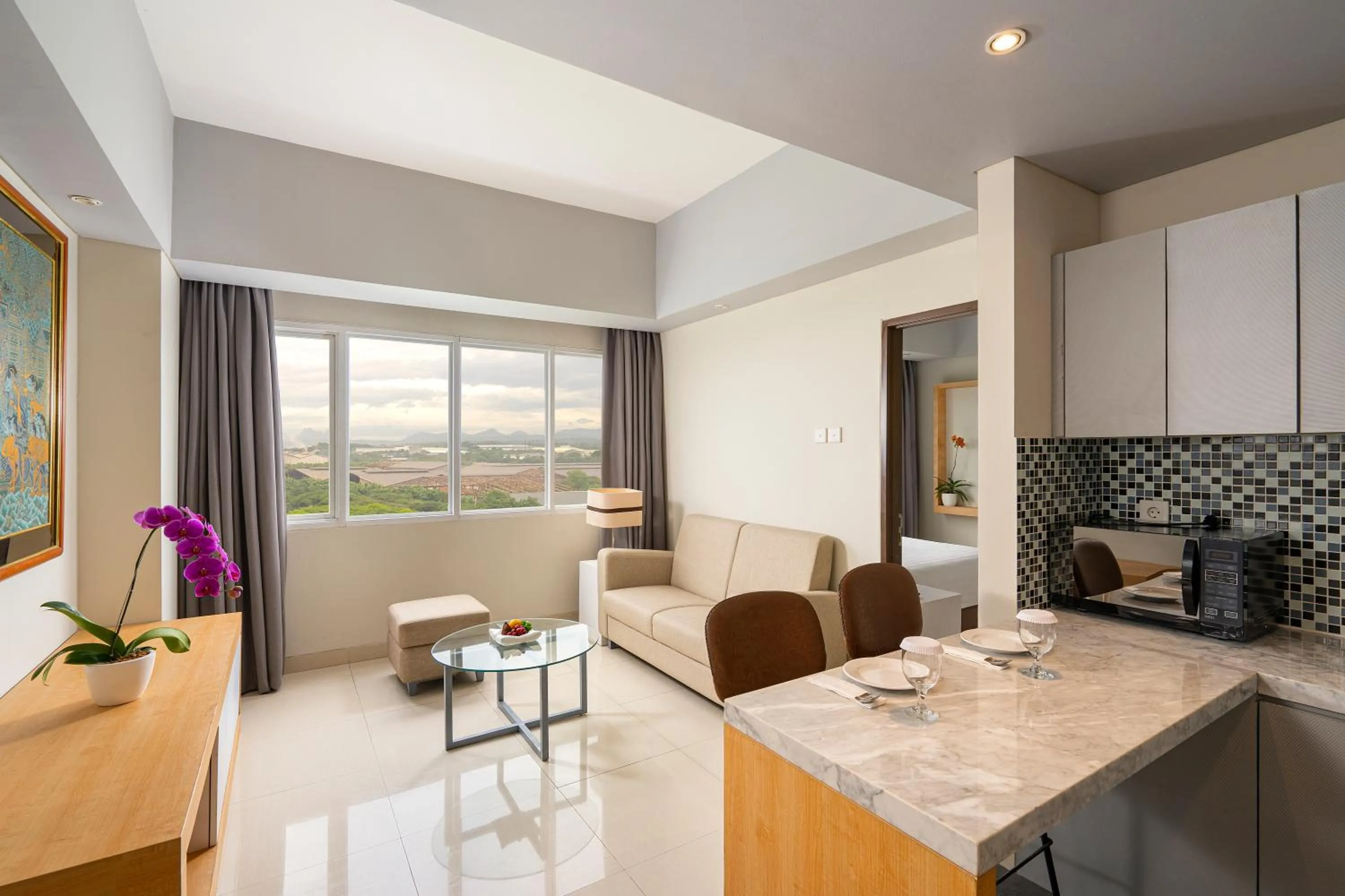 Living room in BATIQA Hotel & Apartments Karawang