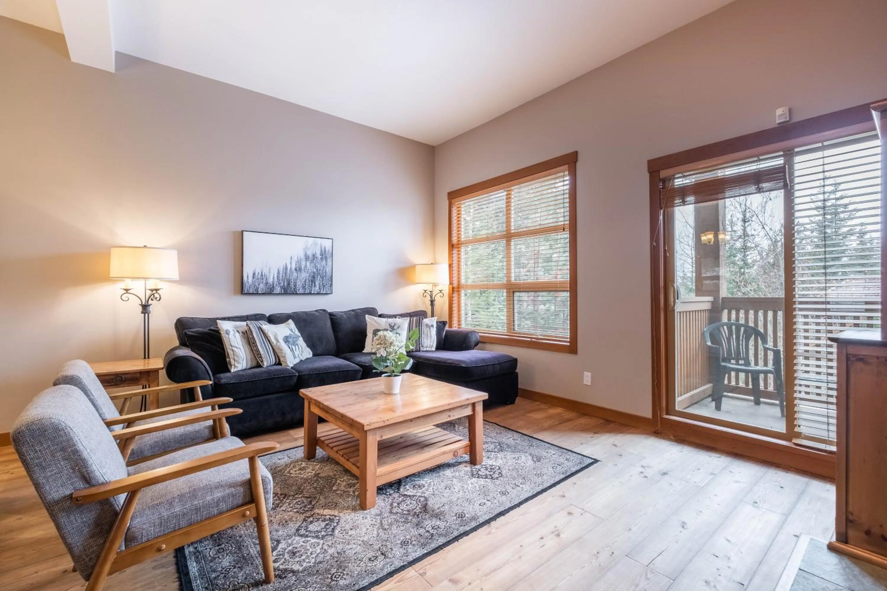 Living room in Mountain Star by Outpost Whistler