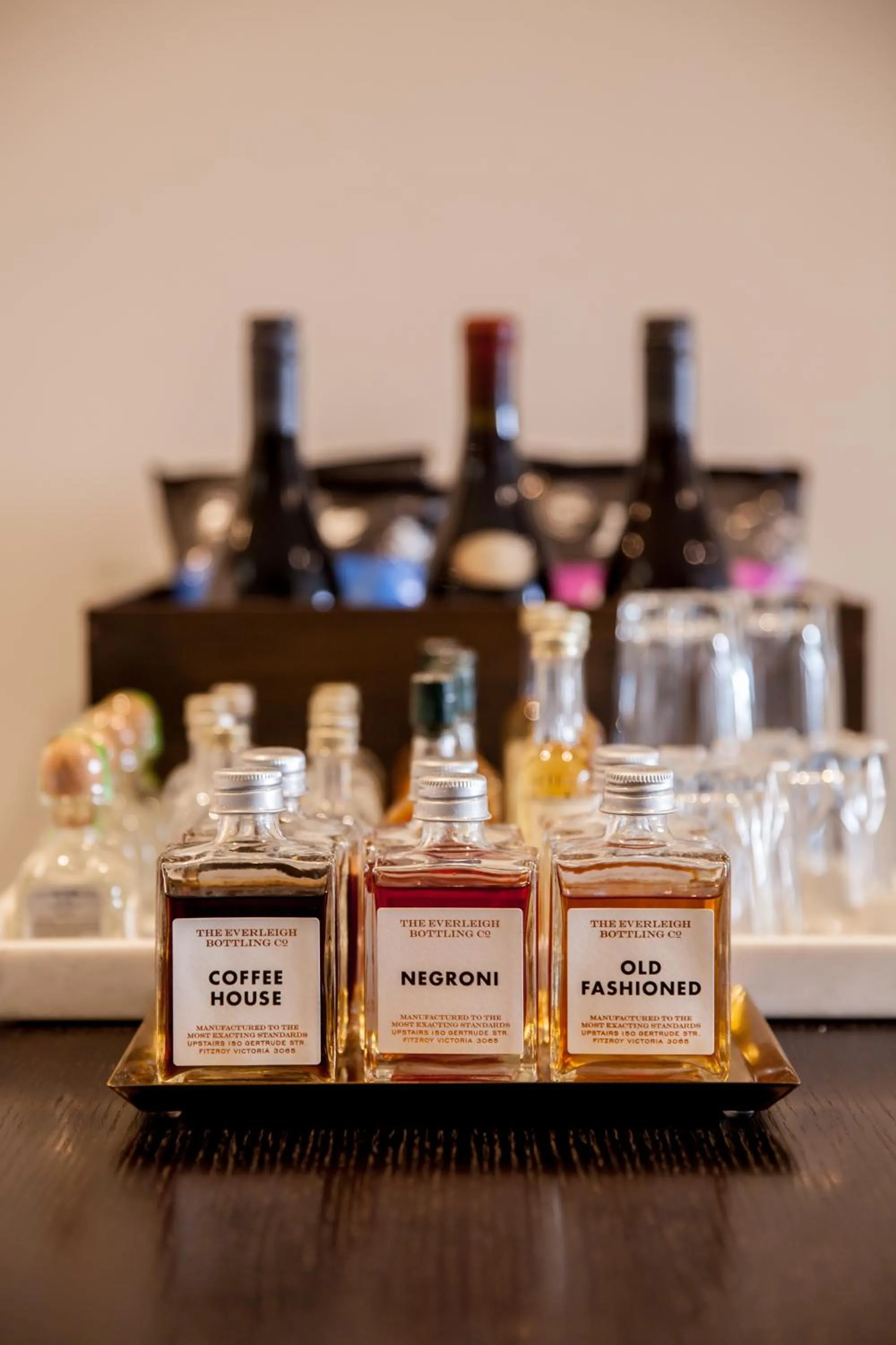 Alcoholic drinks in Polperro Villas