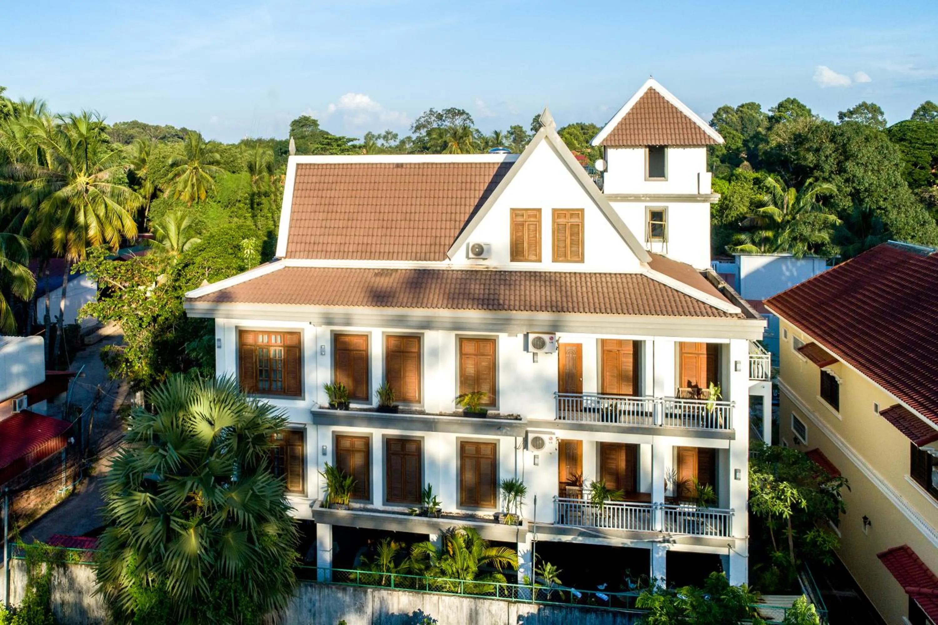 Bird's eye view in P5 Angkor Residence