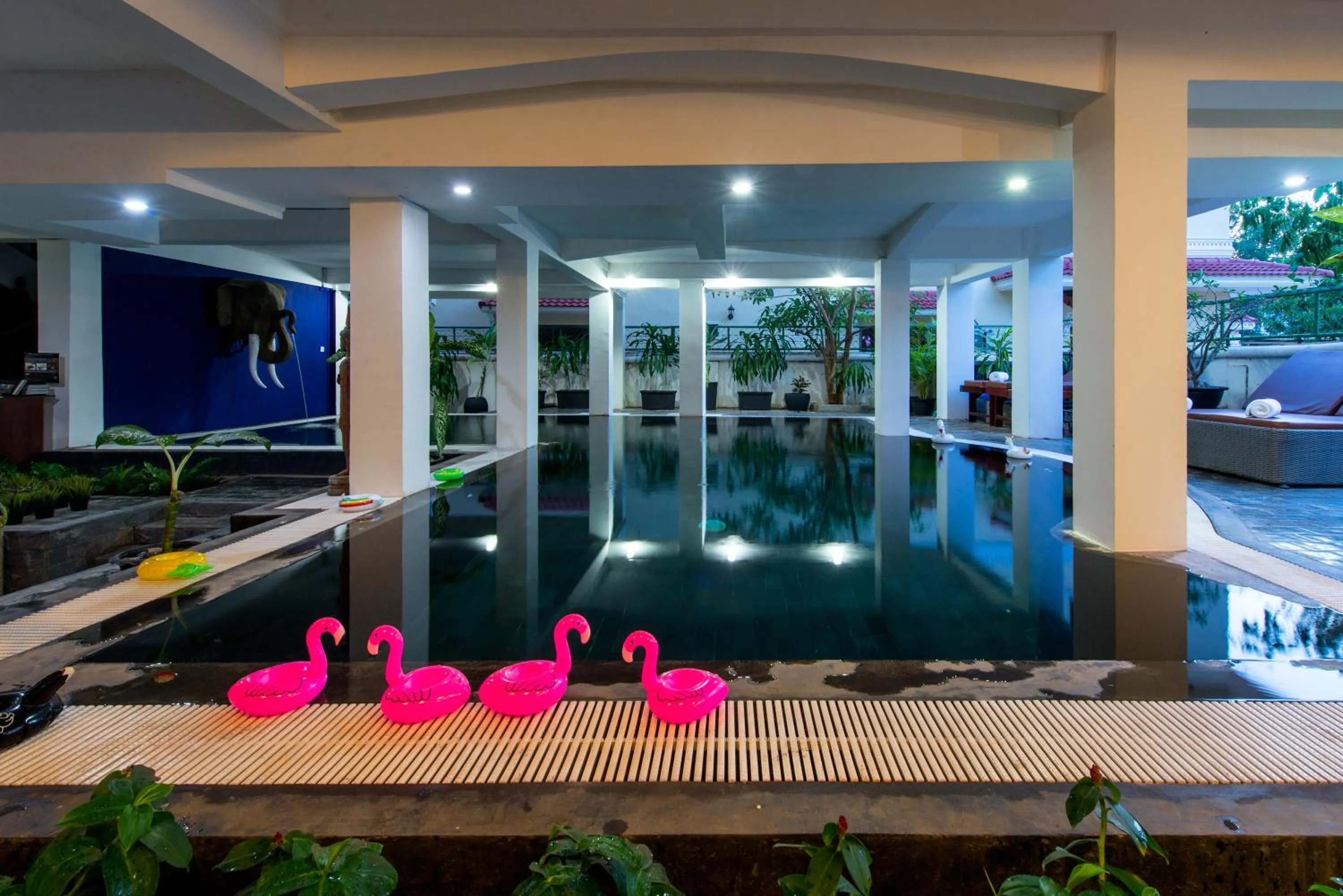 Swimming pool in P5 Angkor Residence
