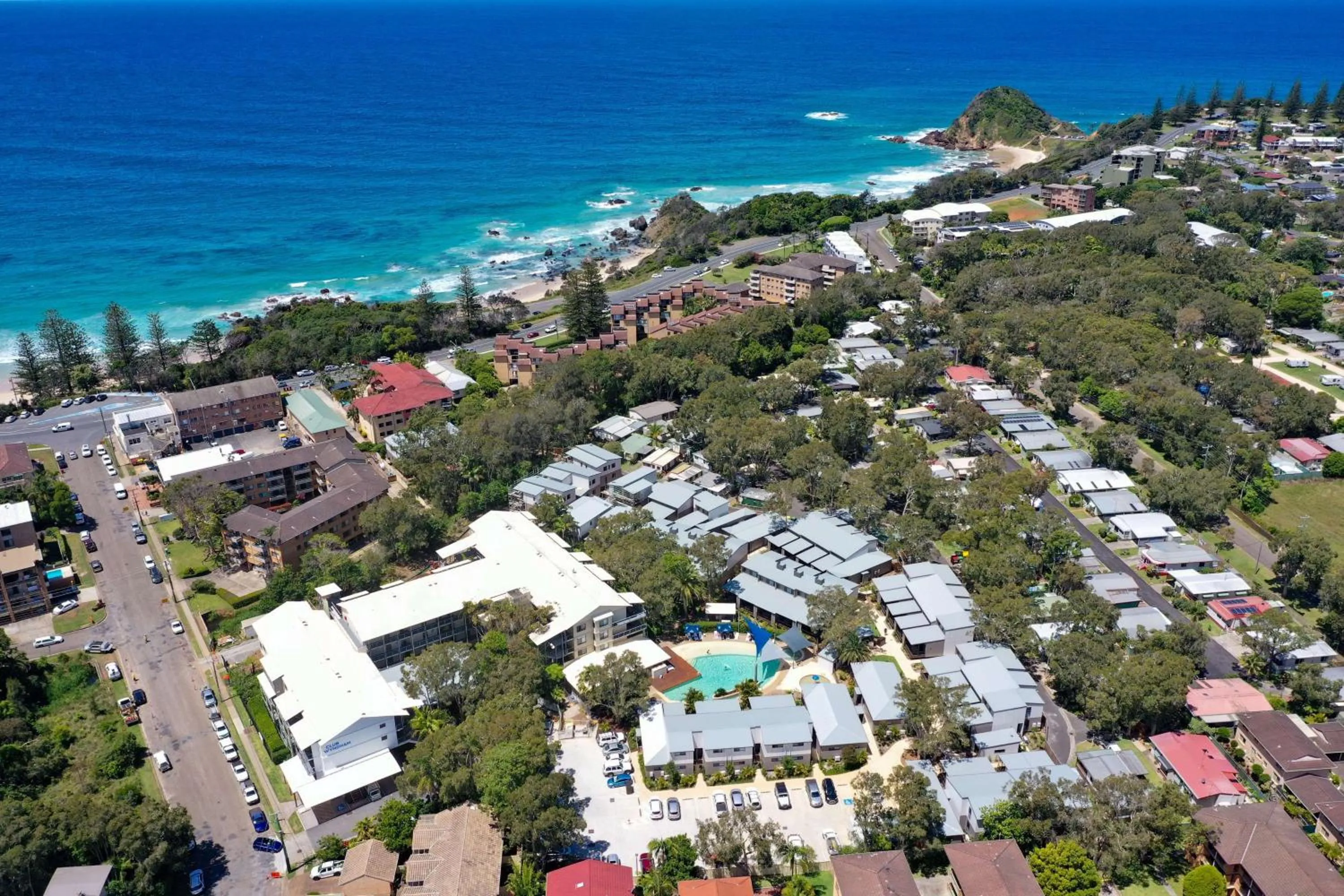 Property building in Club Wyndham Flynns Beach, Trademark Collection by Wyndham