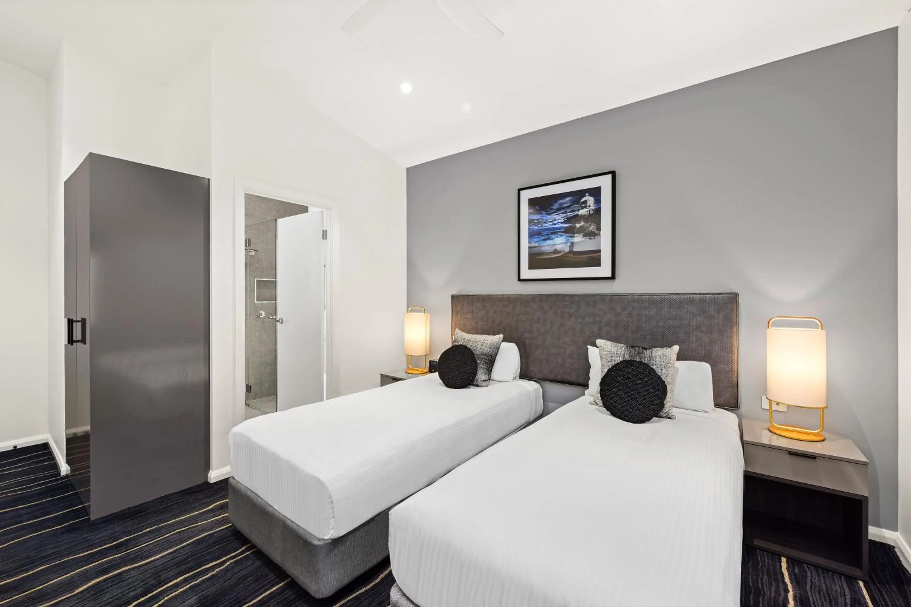 Bedroom, Bed in Club Wyndham Flynns Beach, Trademark Collection by Wyndham