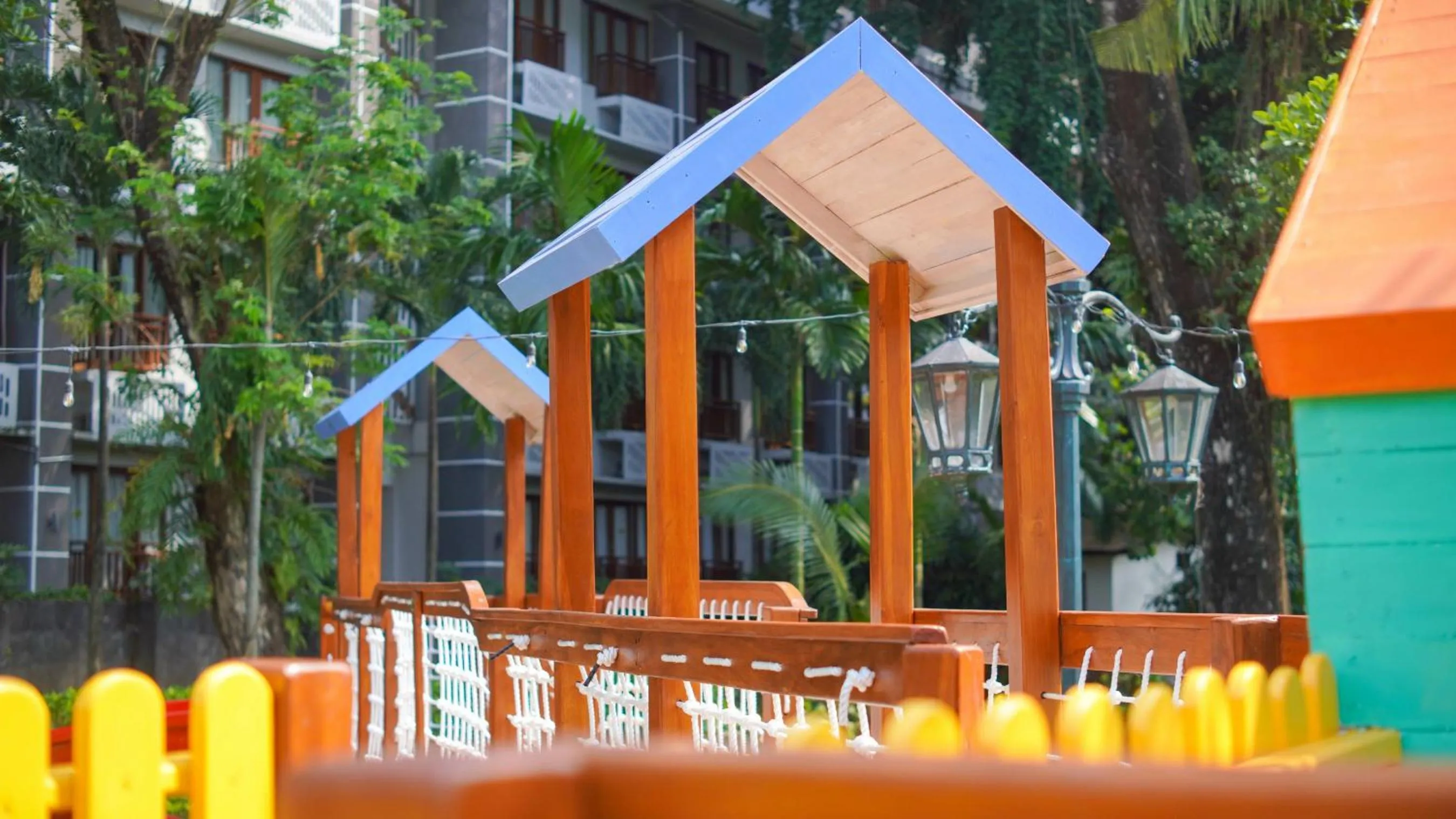 Children play ground in Lorin Syariah Solo Hotel