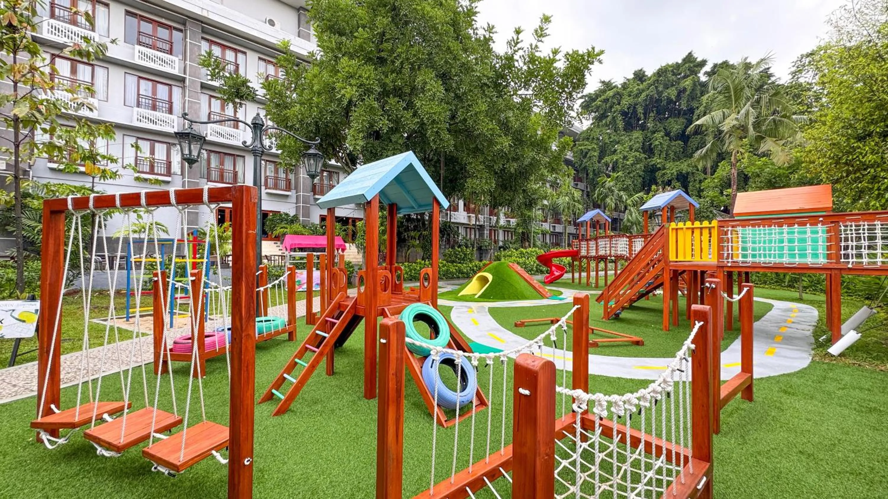 Children play ground in Lorin Syariah Solo Hotel