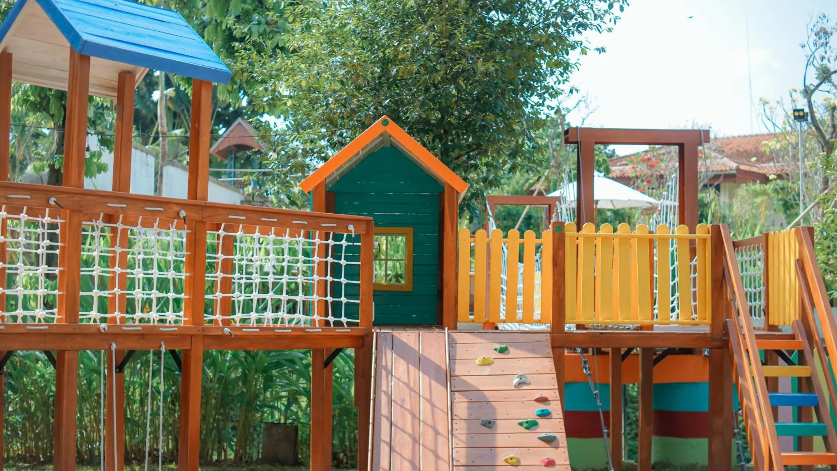 Children play ground in Lorin Syariah Solo Hotel