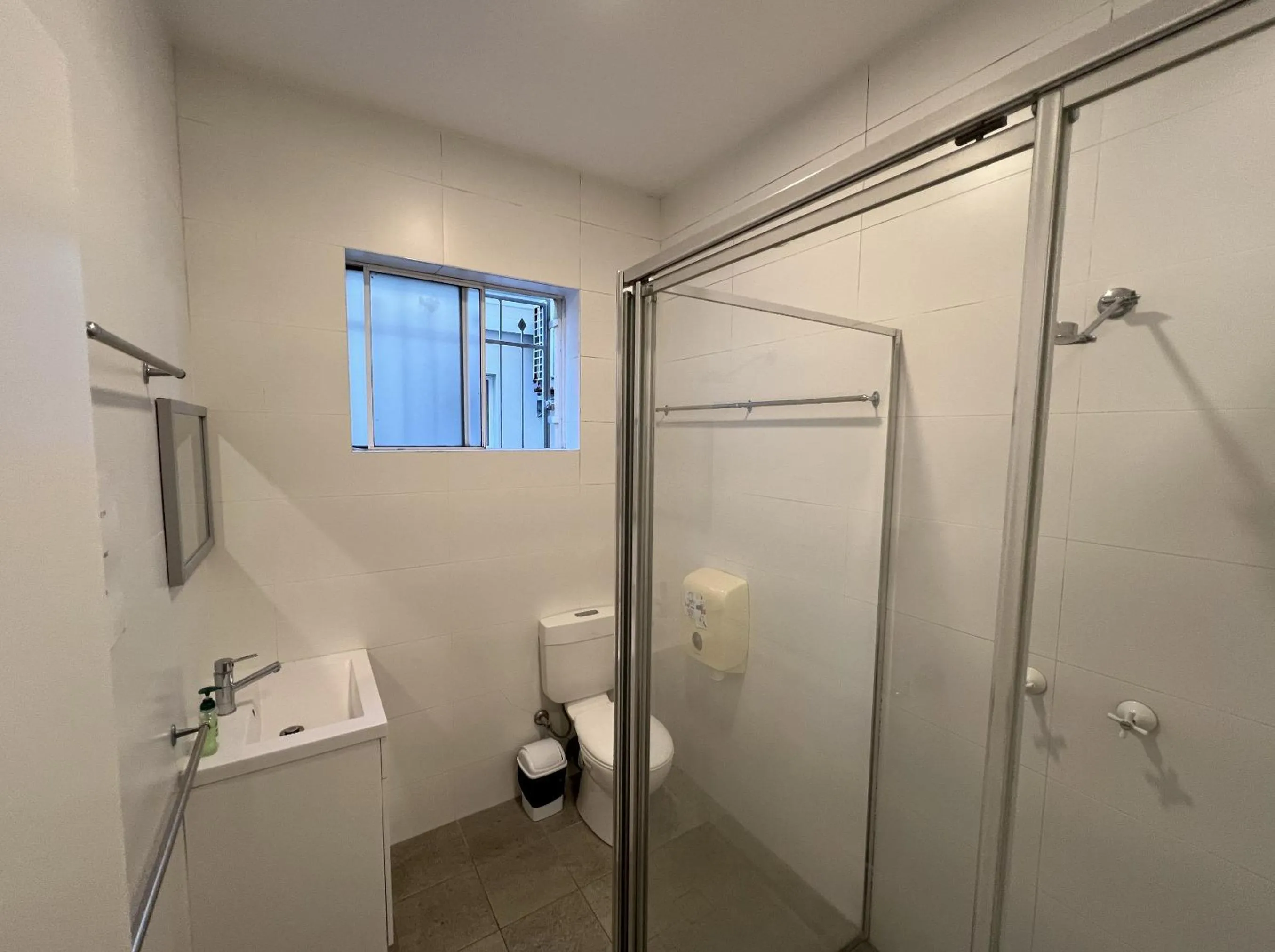 Shower in Manly Bunkhouse