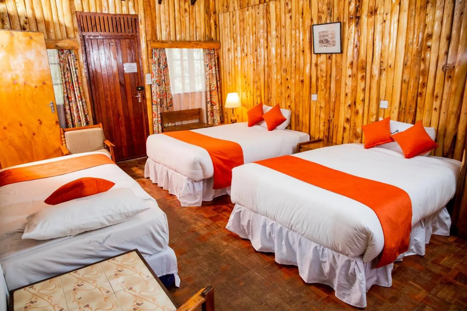 Photo of the whole room, Bed in Naro Moru River Lodge