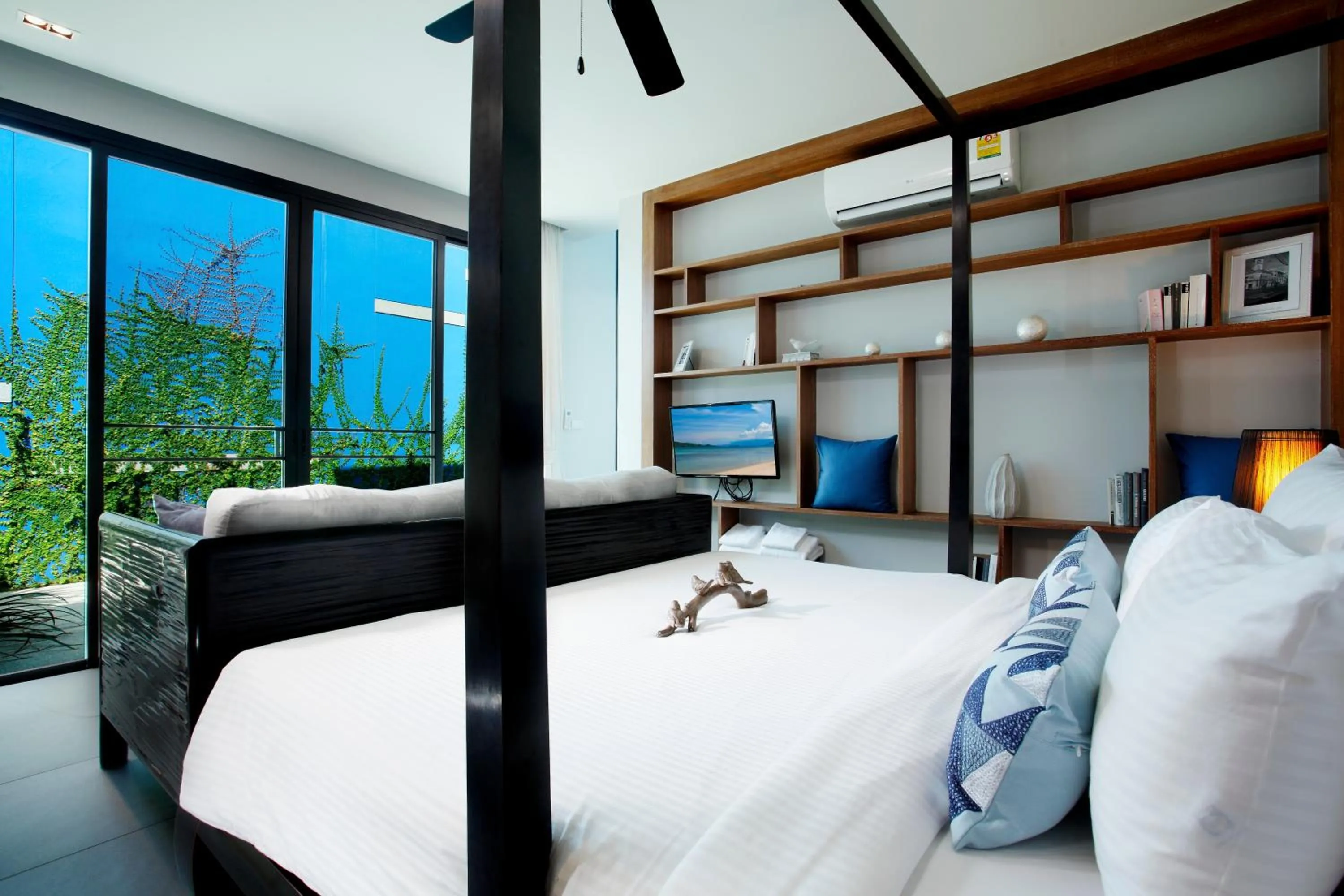 View (from property/room), Bed in Wings Phuket Villa by Two Villas HOLIDAY