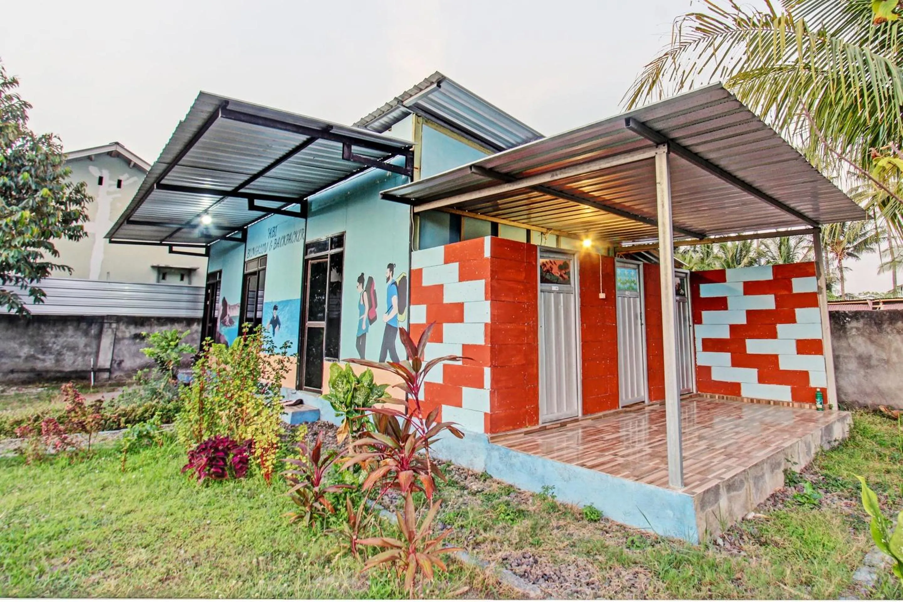 Lobby or reception in OYO 93121 Abi Bungalow & Hostel