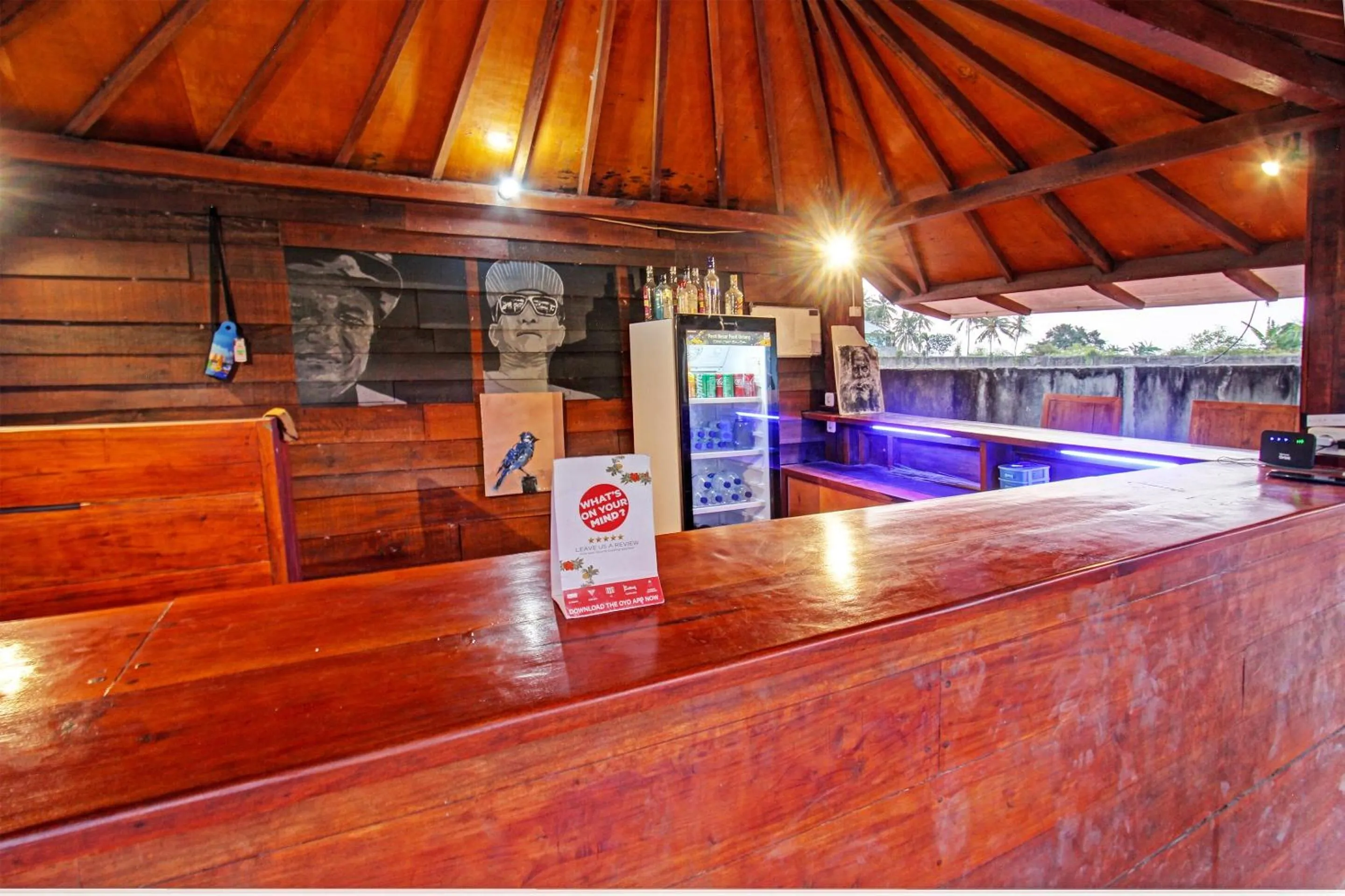 Lobby or reception in OYO 93121 Abi Bungalow & Hostel