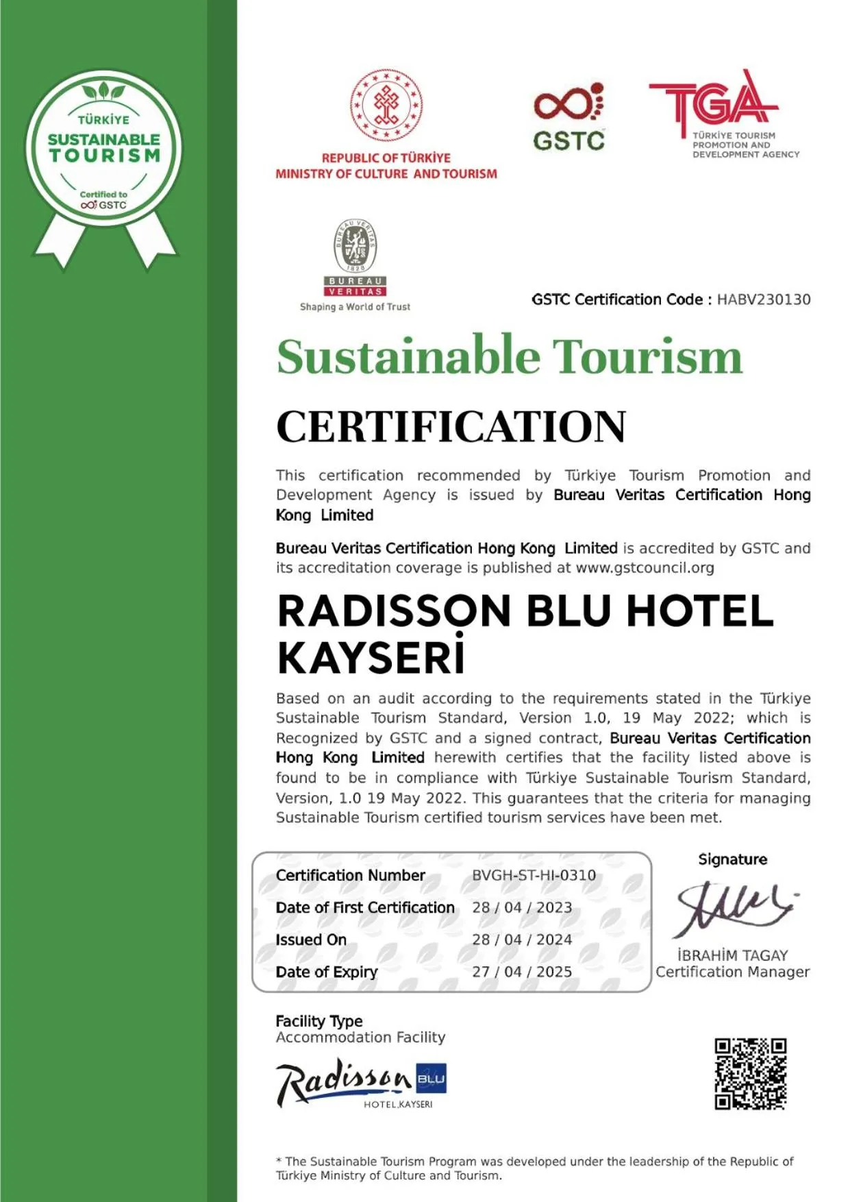 Property building in Radisson Blu Hotel, Kayseri