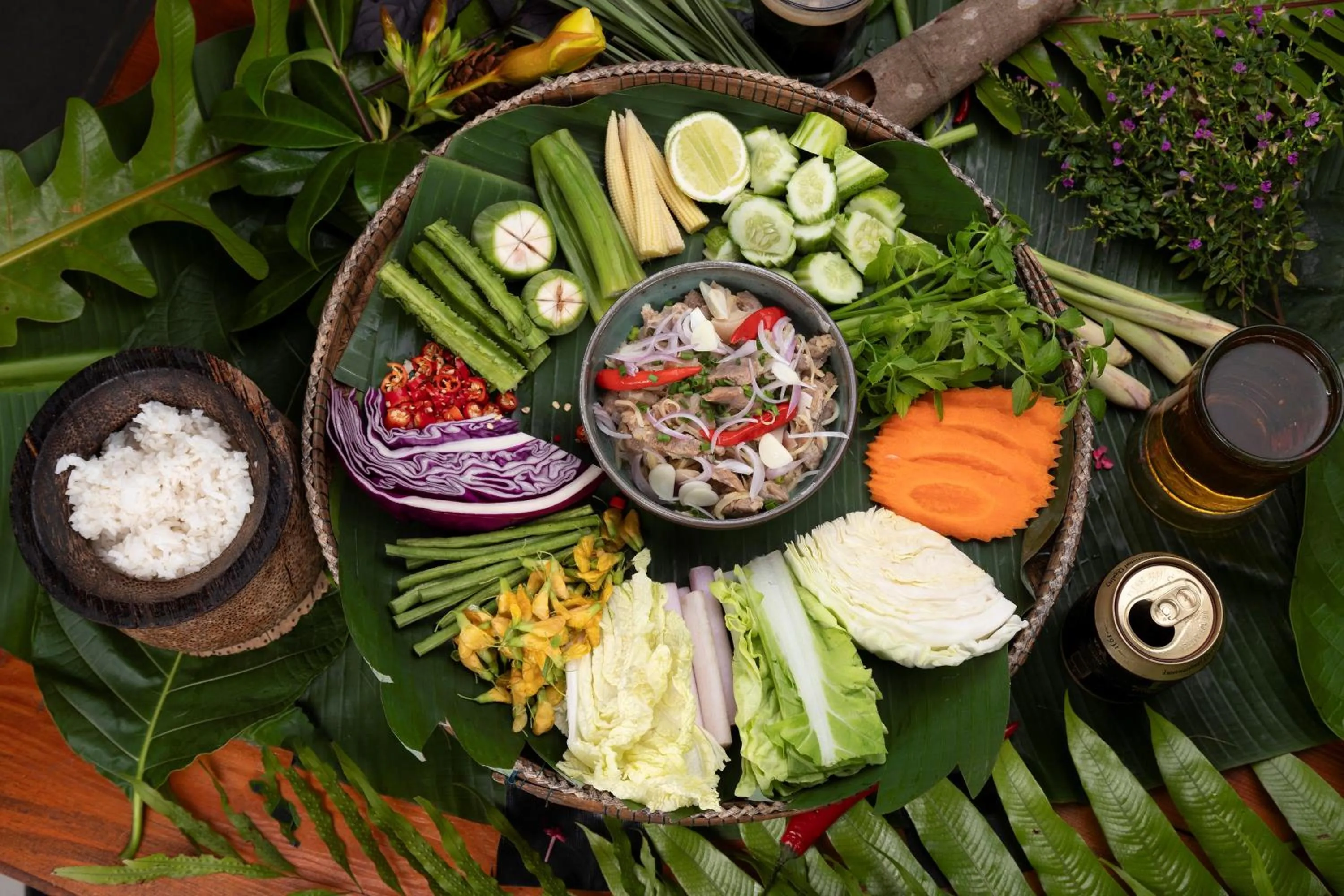 Food in Romdoul Kirirom Resort by EHM