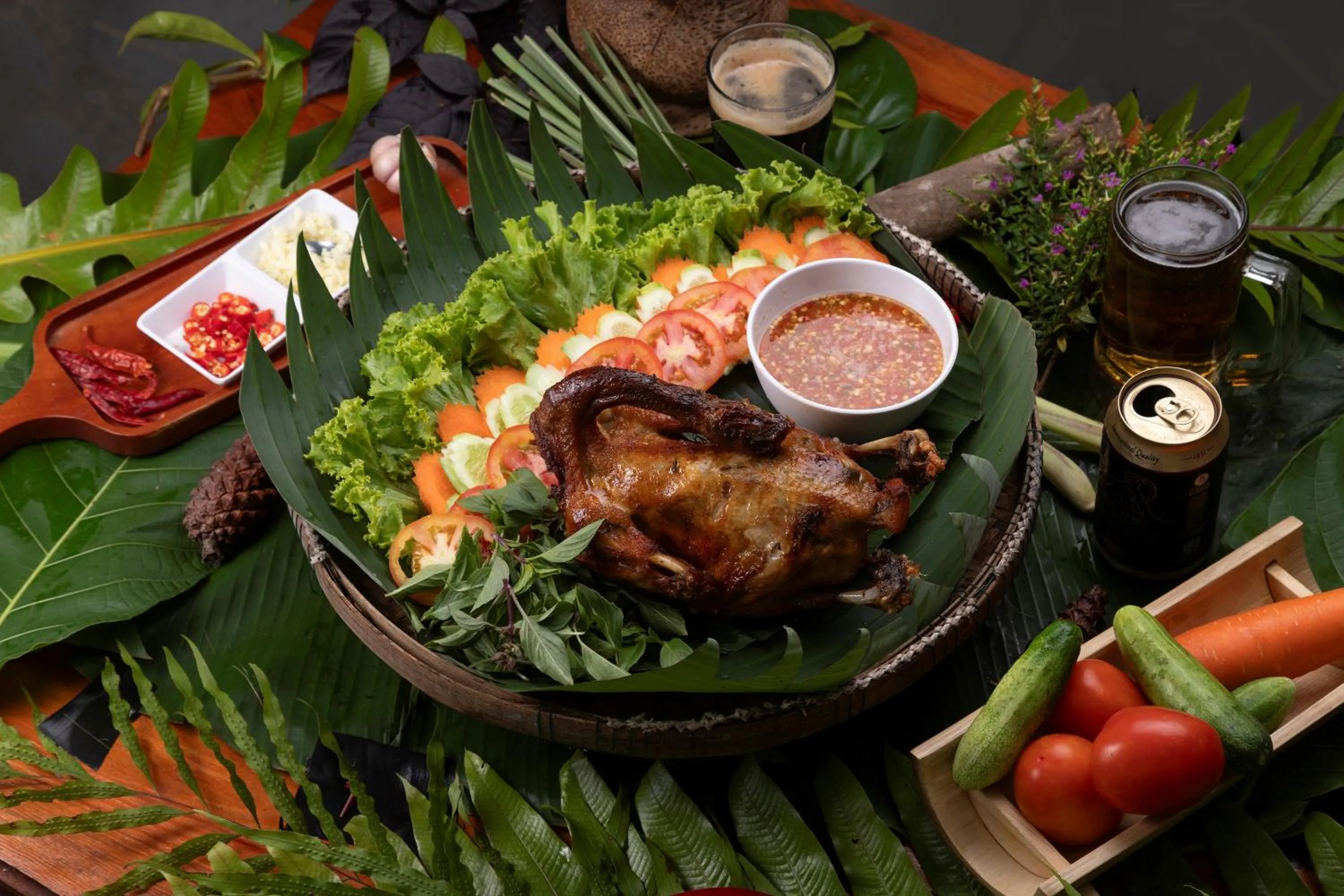 Food in Romdoul Kirirom Resort by EHM