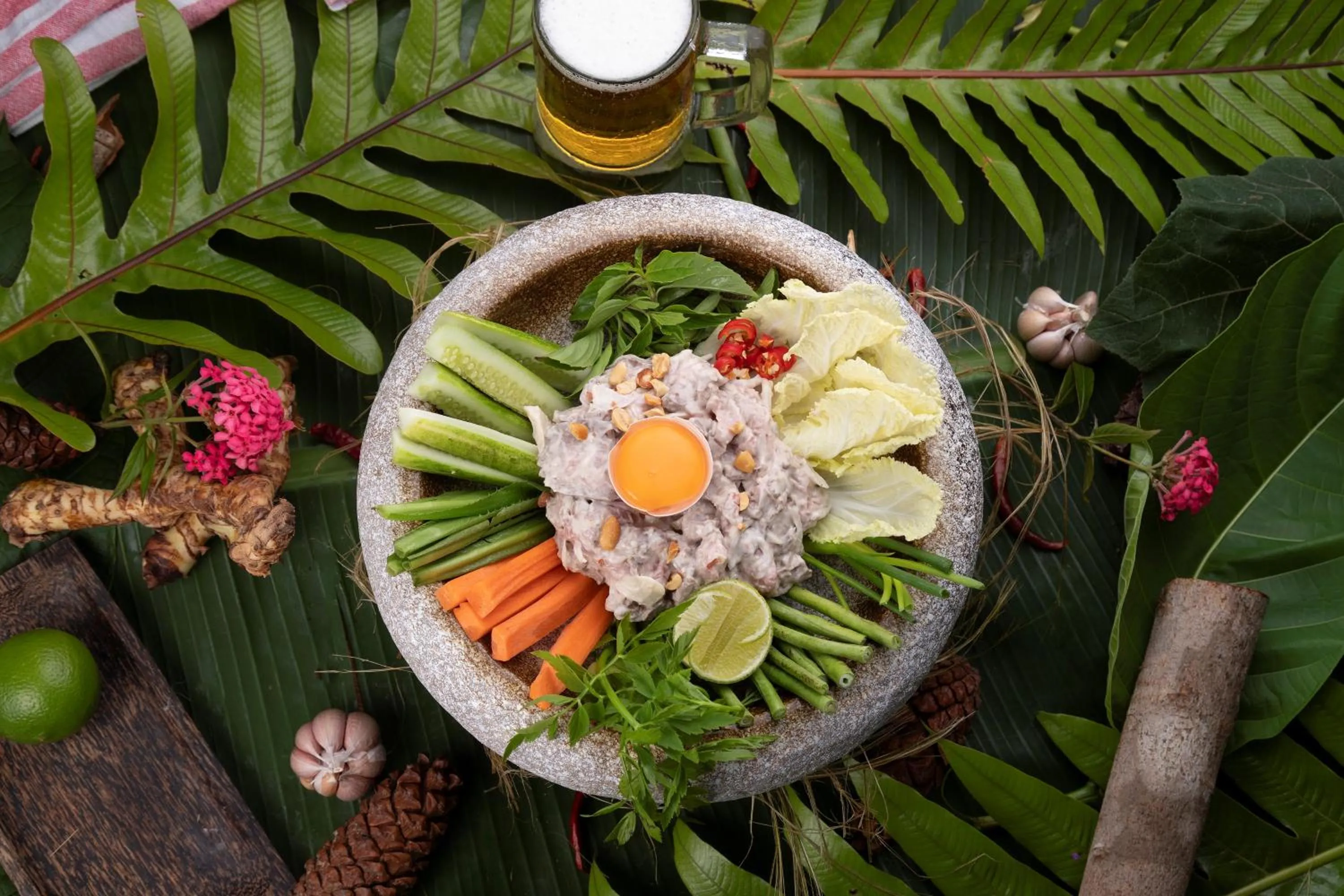 Food in Romdoul Kirirom Resort by EHM