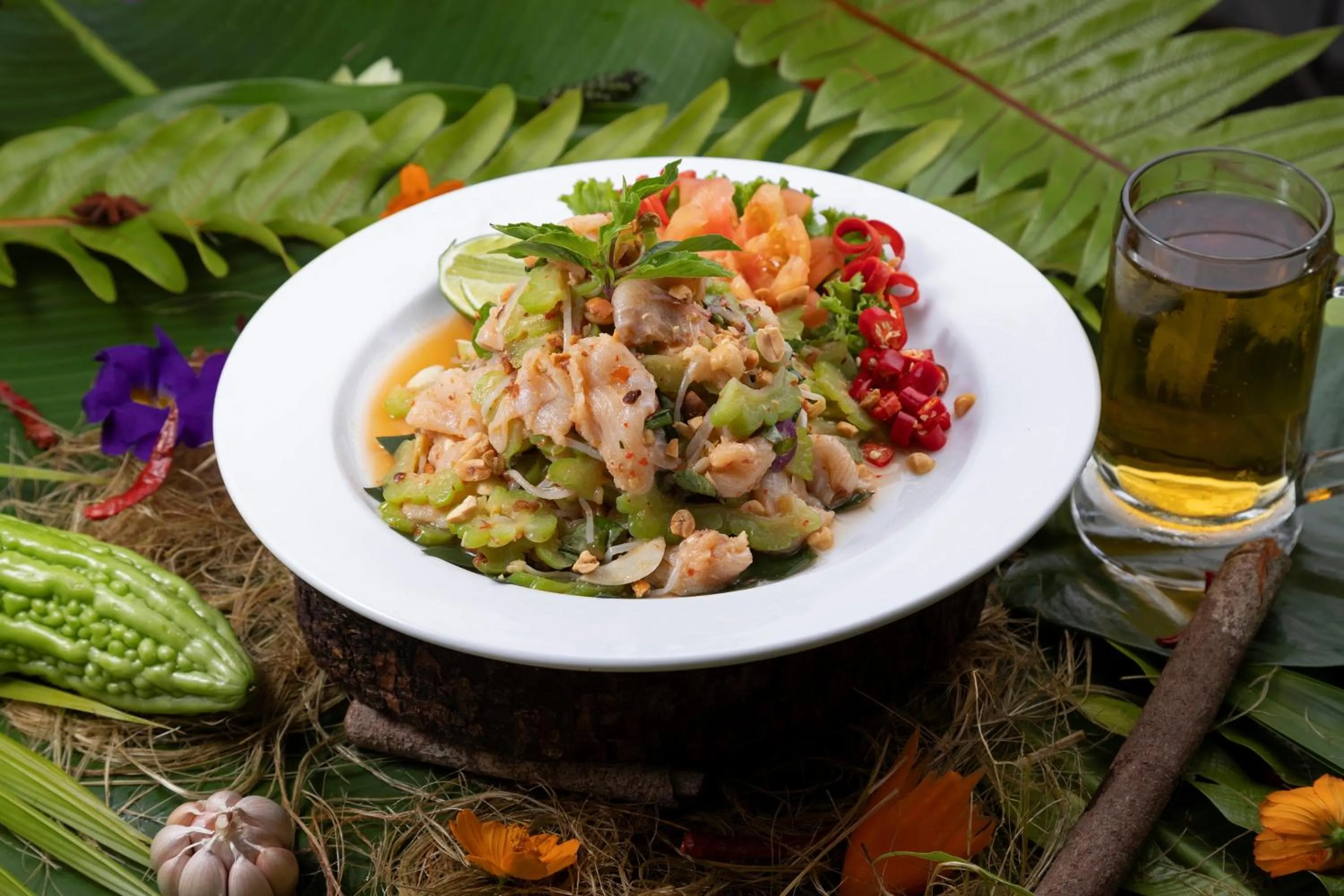 Food in Romdoul Kirirom Resort by EHM