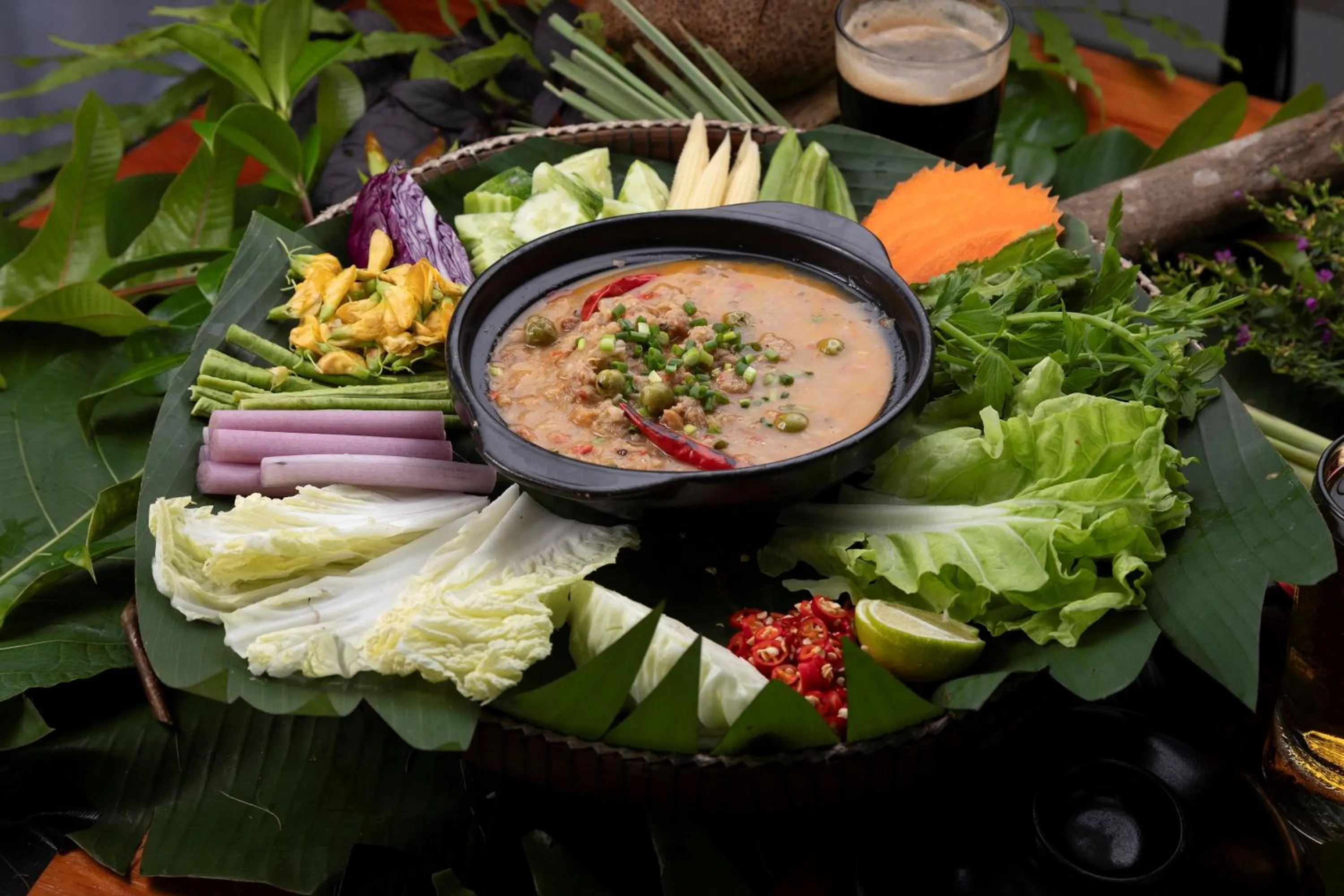 Food in Romdoul Kirirom Resort by EHM