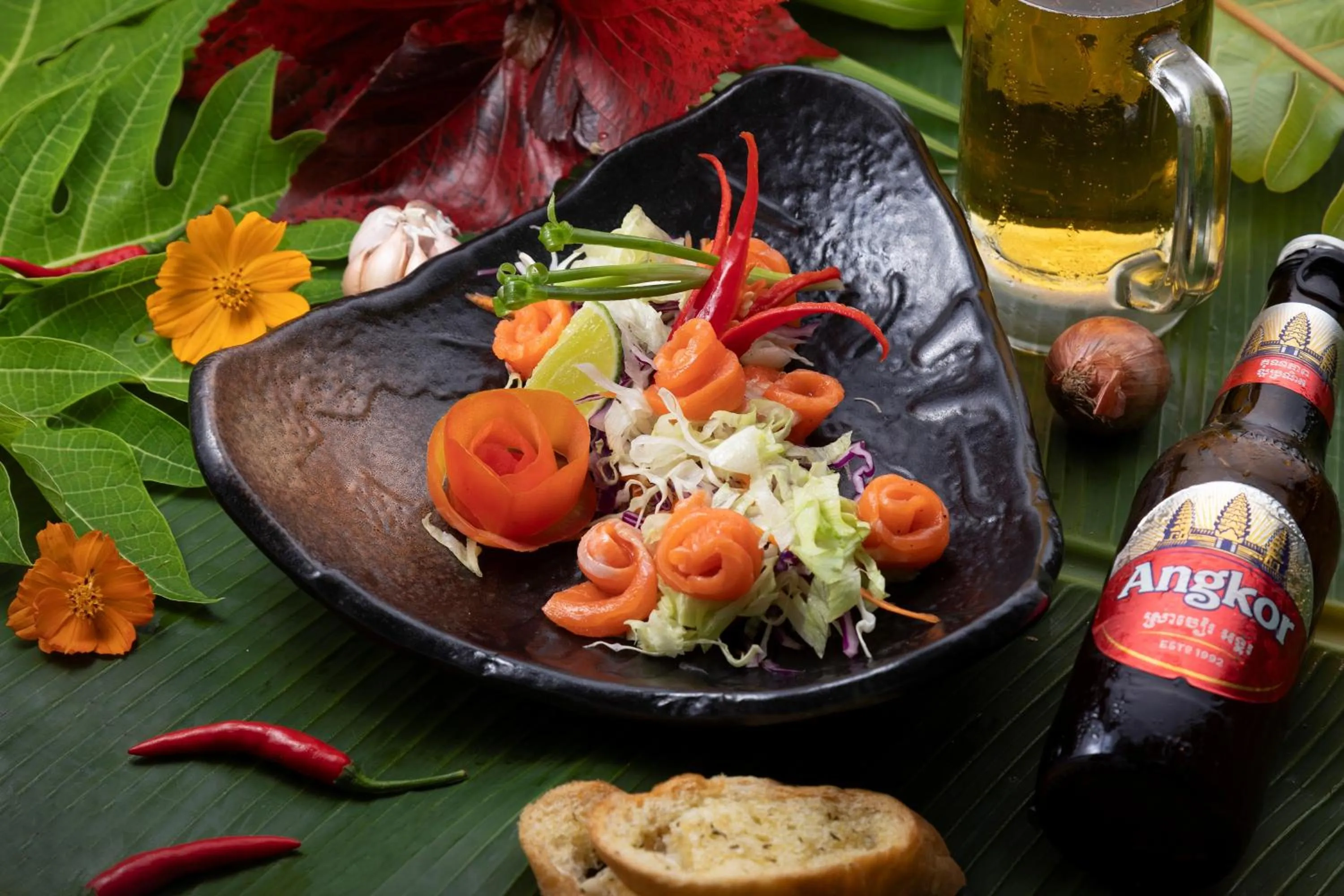 Food in Romdoul Kirirom Resort by EHM