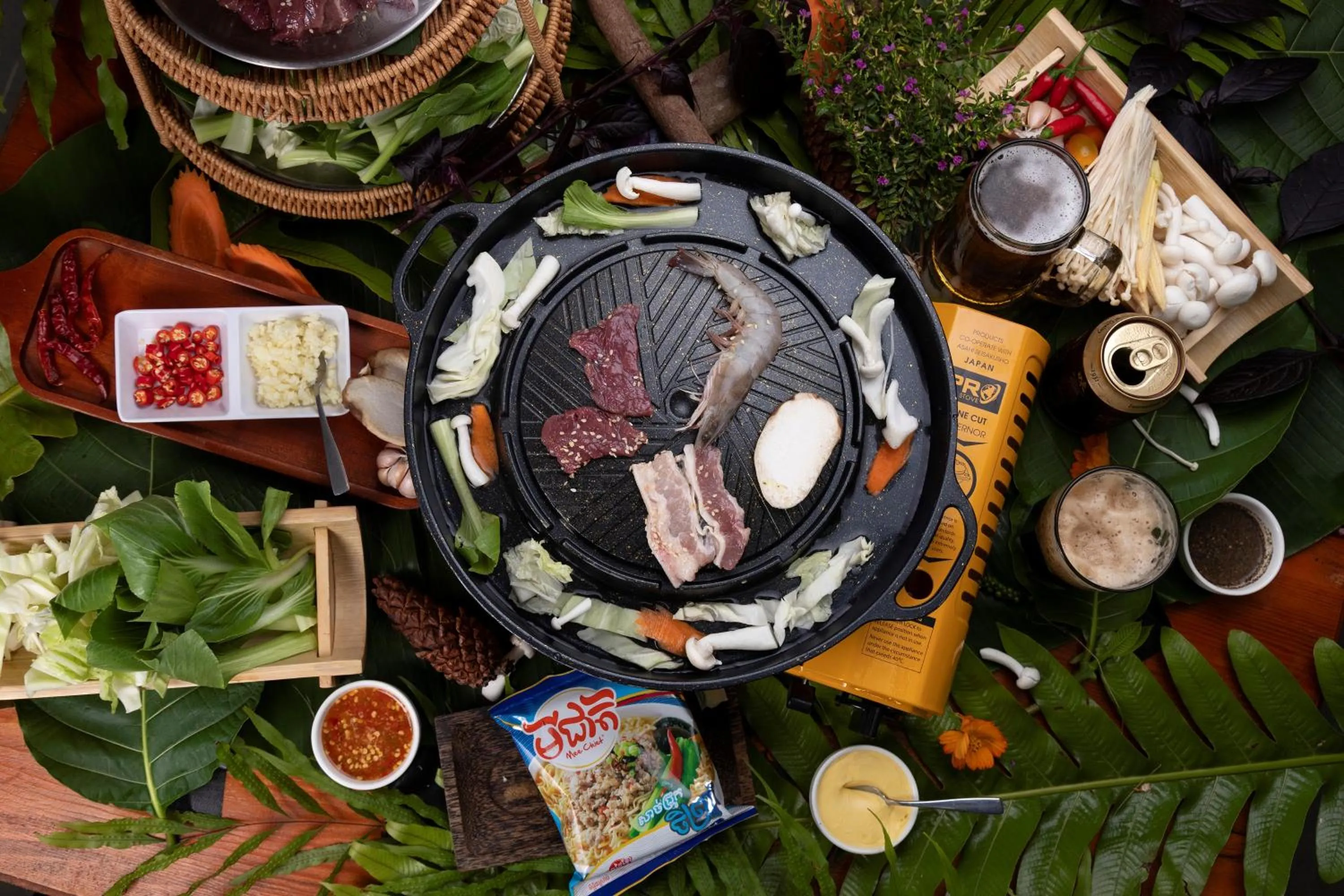 Food in Romdoul Kirirom Resort by EHM