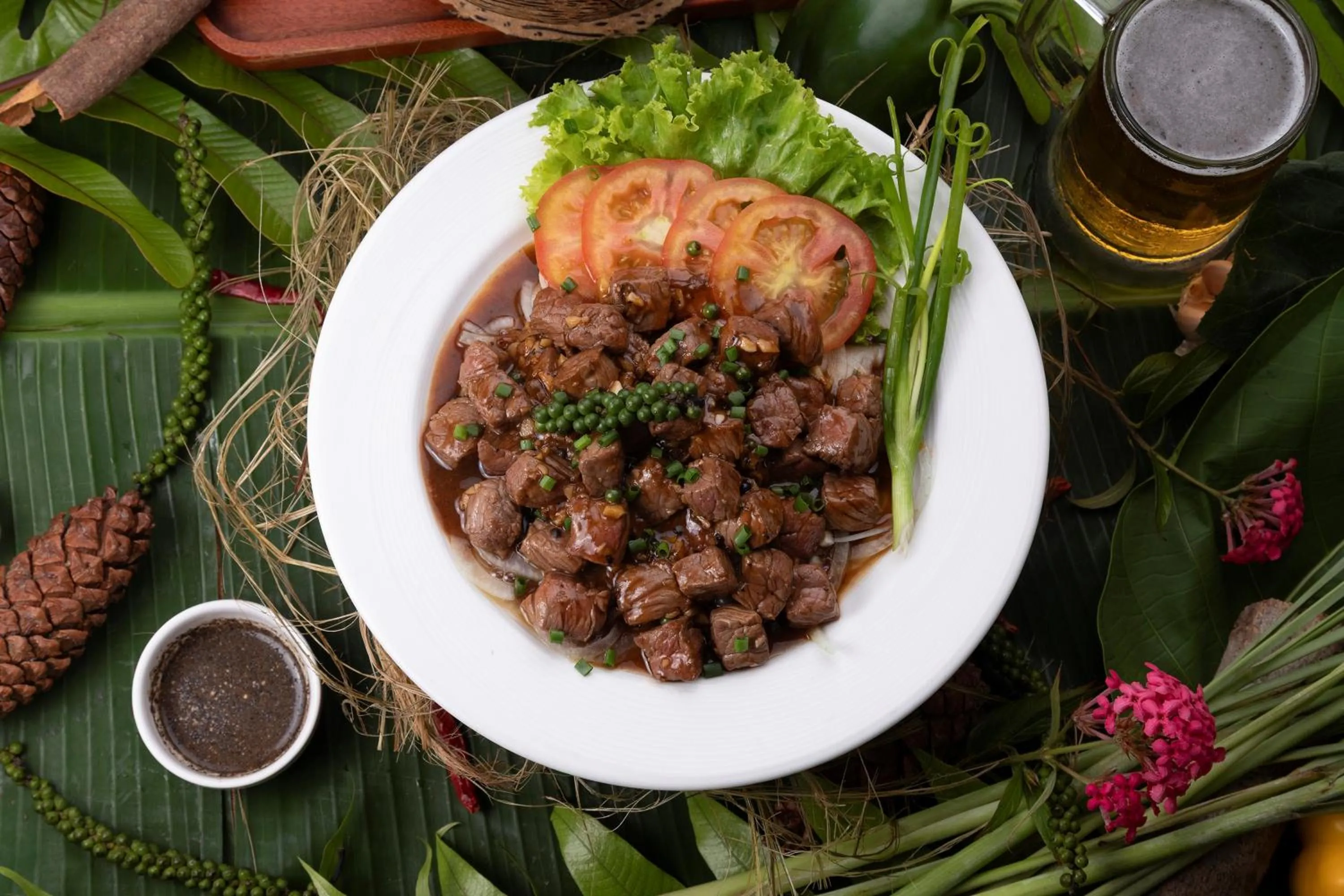 Food in Romdoul Kirirom Resort by EHM