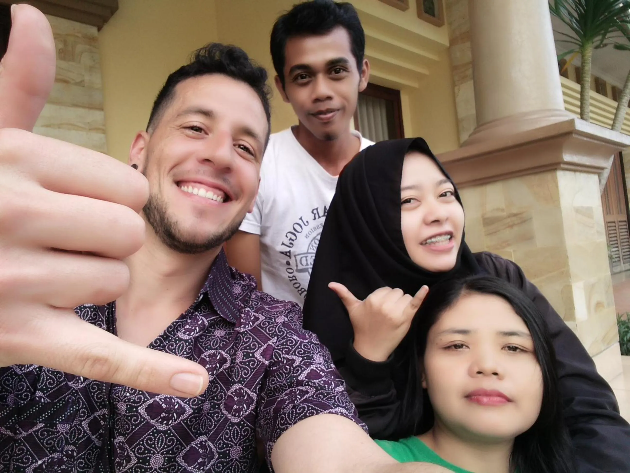 People in Roemah Canting Homestay