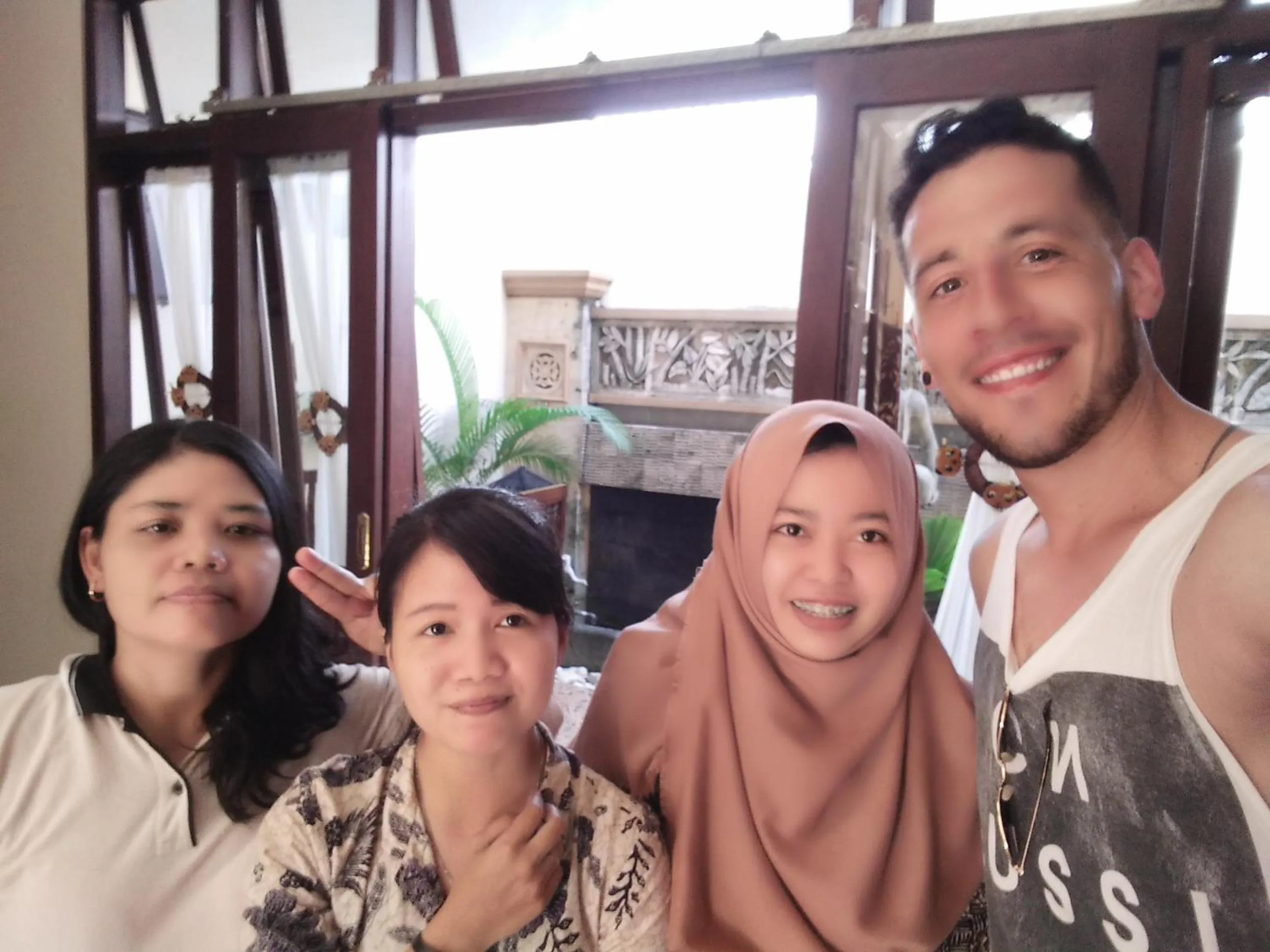 People in Roemah Canting Homestay
