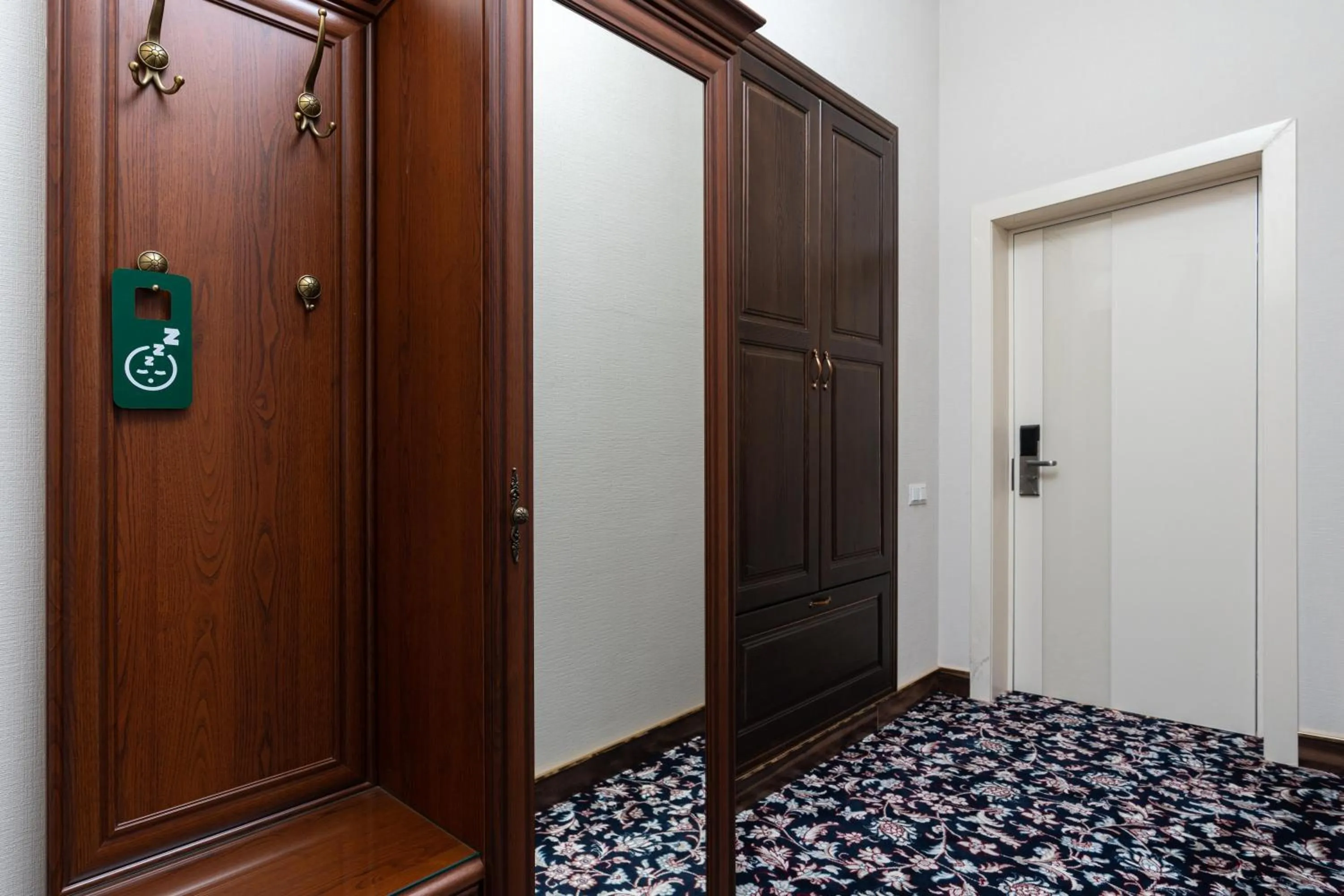 wardrobe in Aqua Hotel