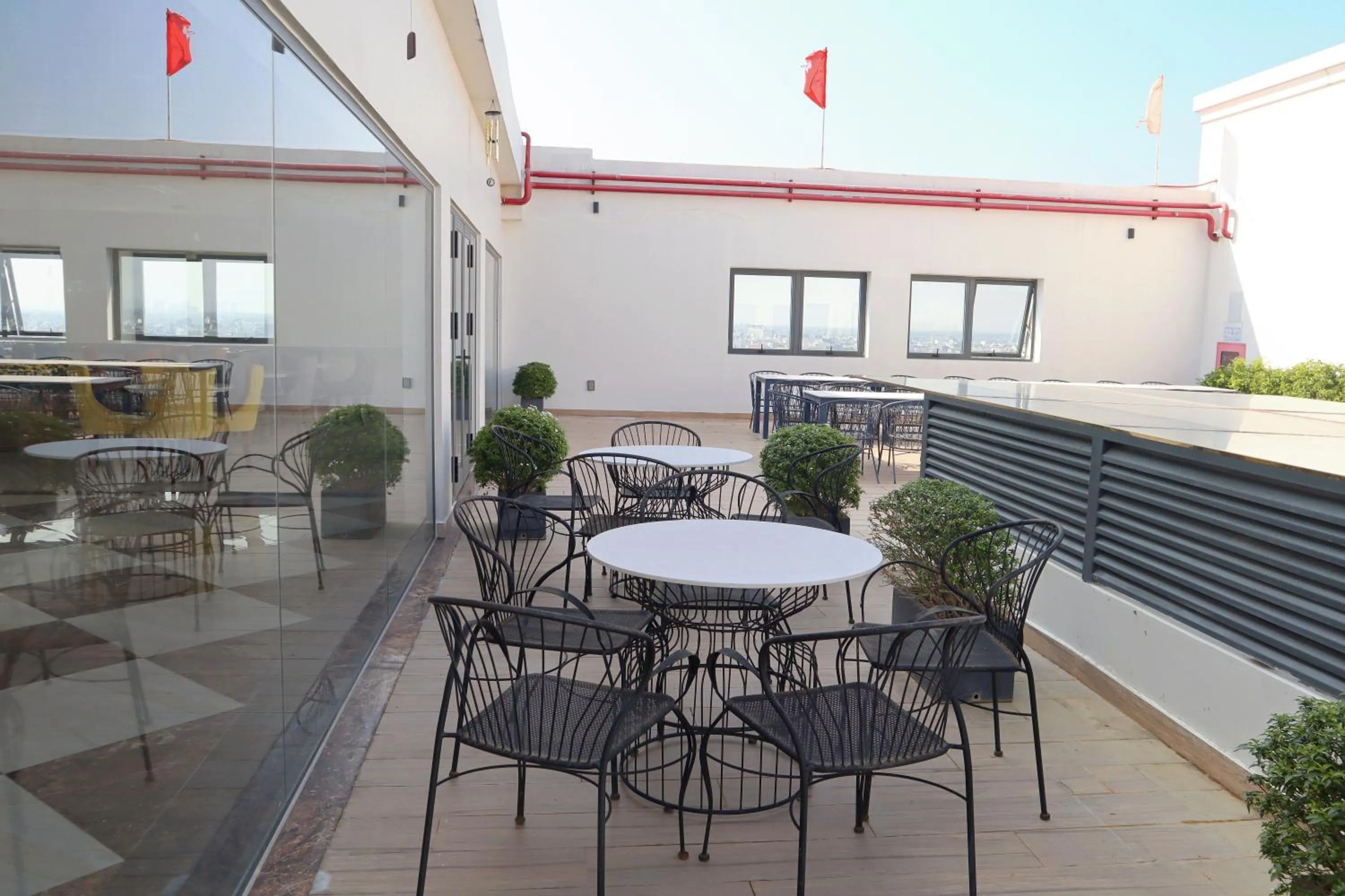 Balcony/Terrace in ATP Galaxy Hotel & Apartment Danang