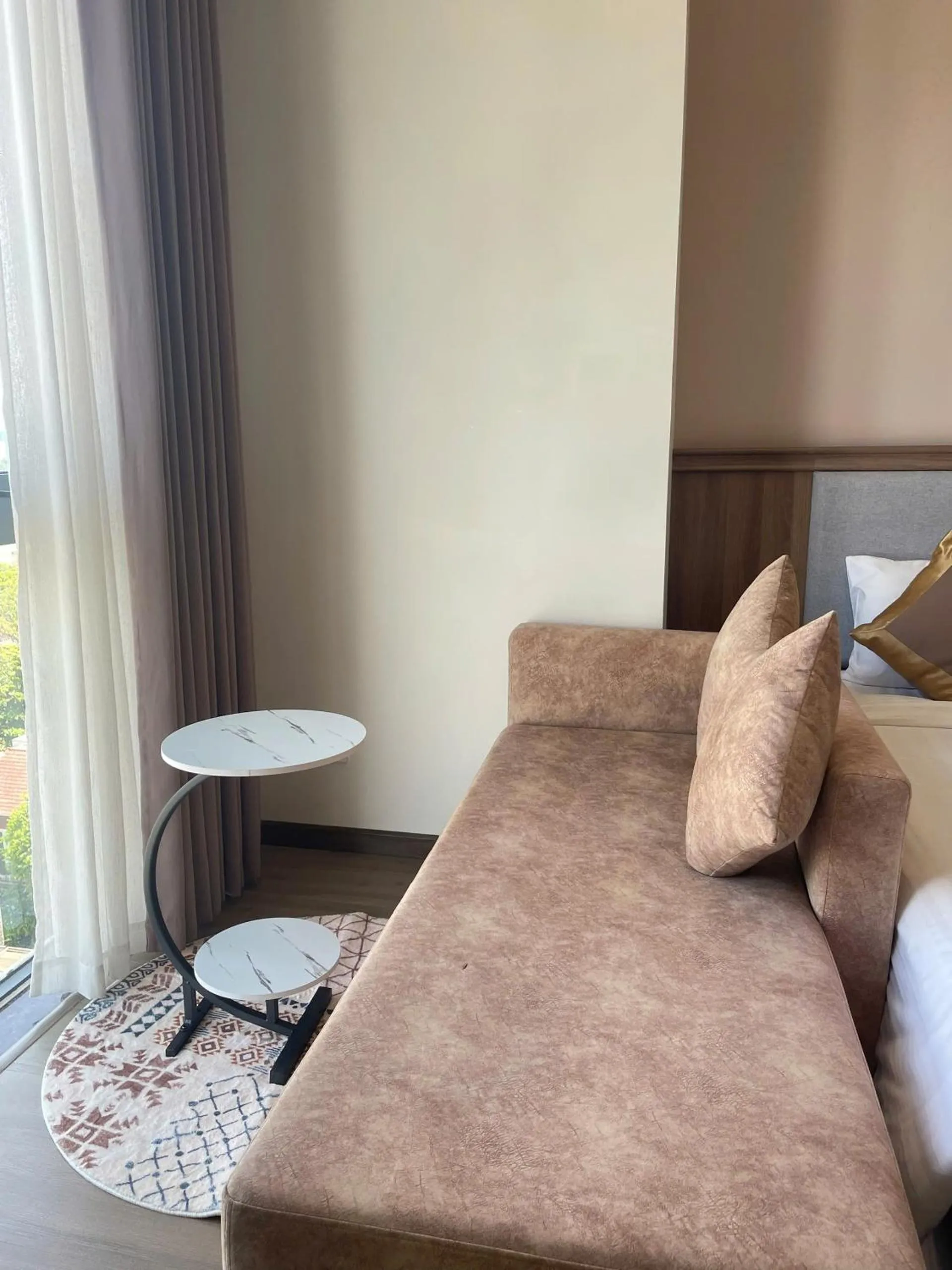 Bed in ATP Galaxy Hotel & Apartment Danang