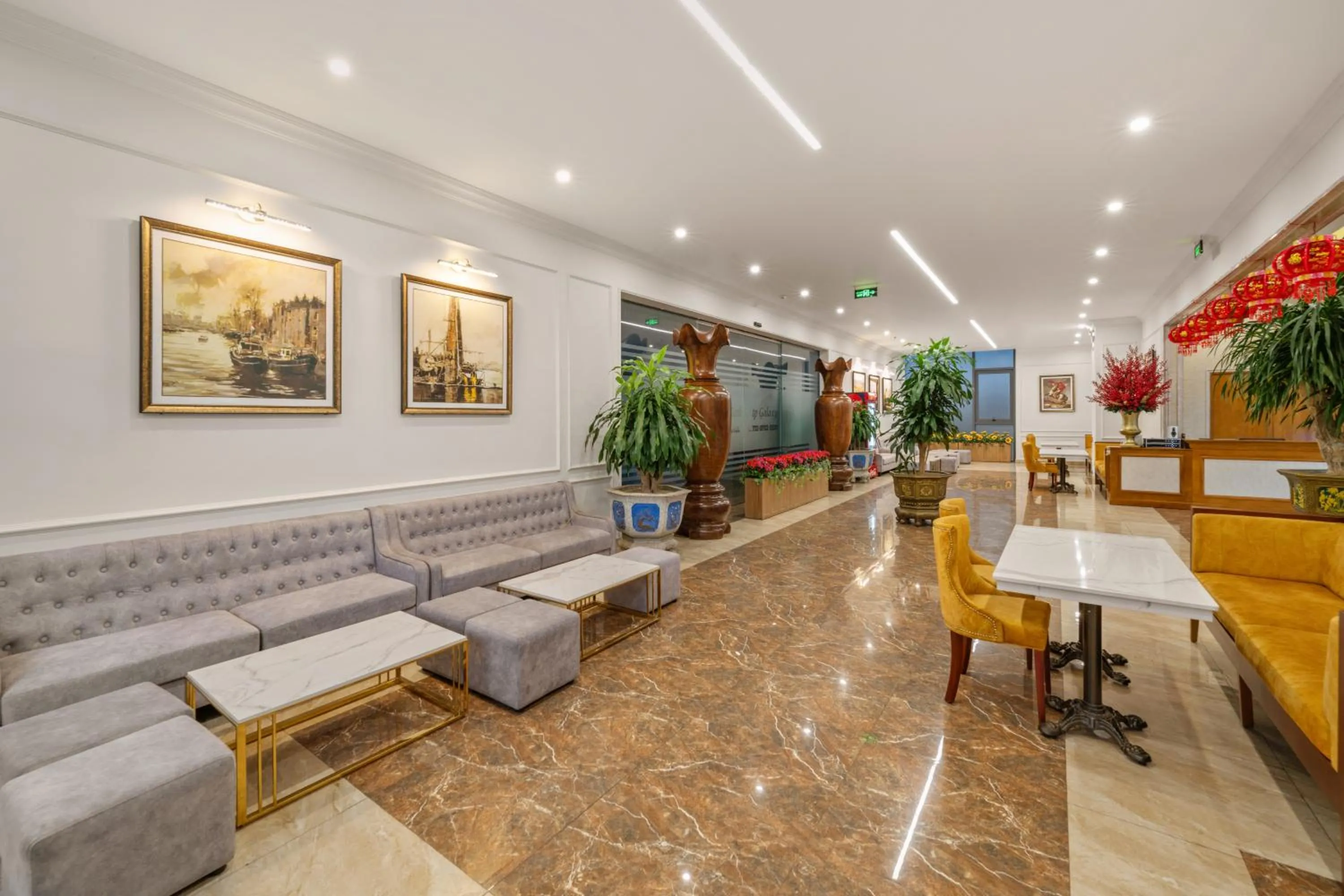 Lobby or reception in ATP Galaxy Hotel & Apartment Danang