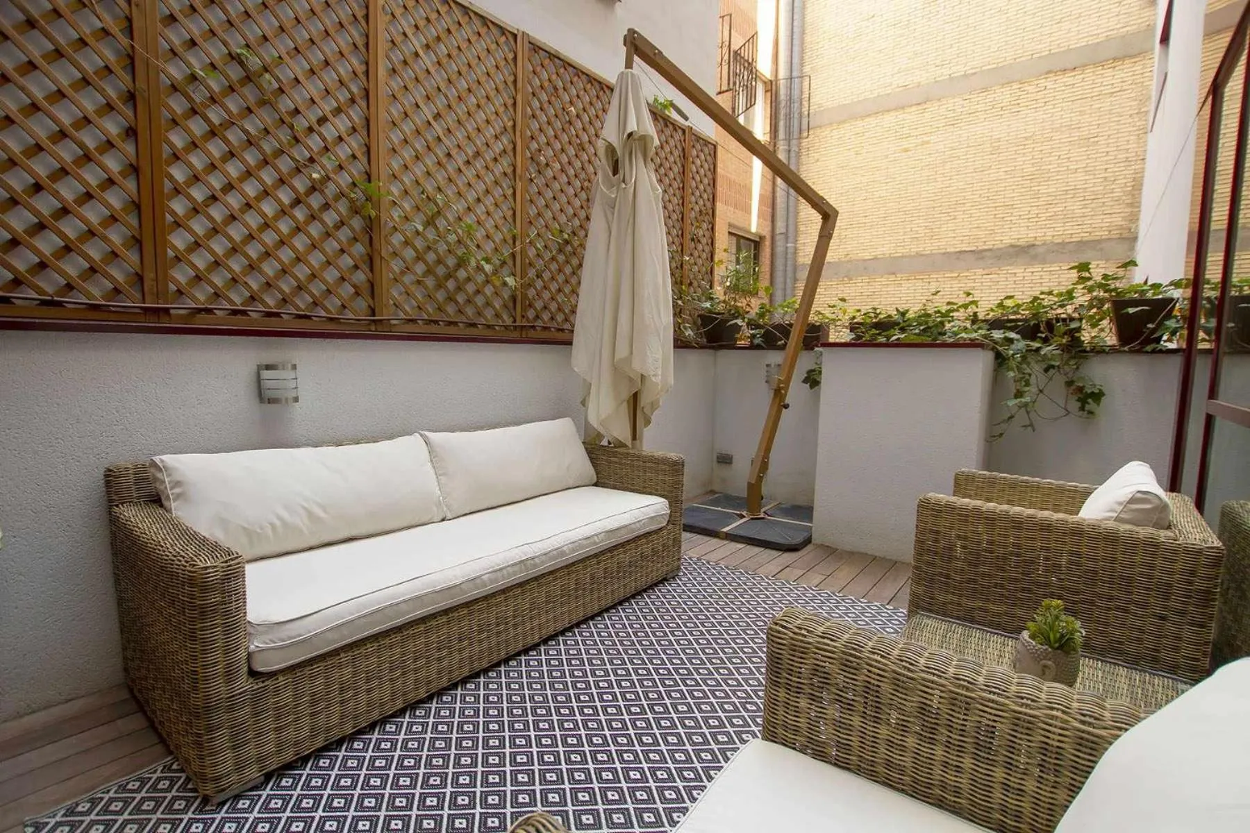 Balcony/Terrace in Apartamentos Libertad 24