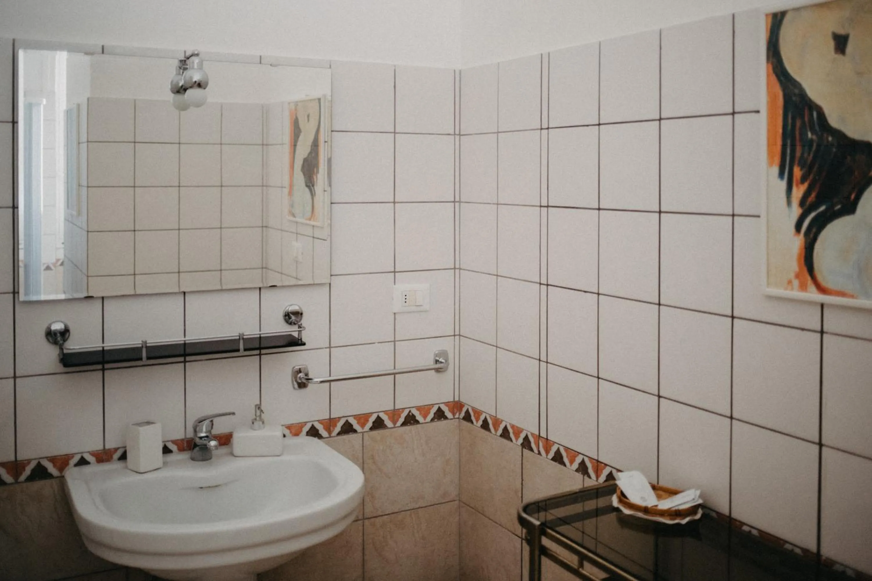 Bathroom in Piazza Argento