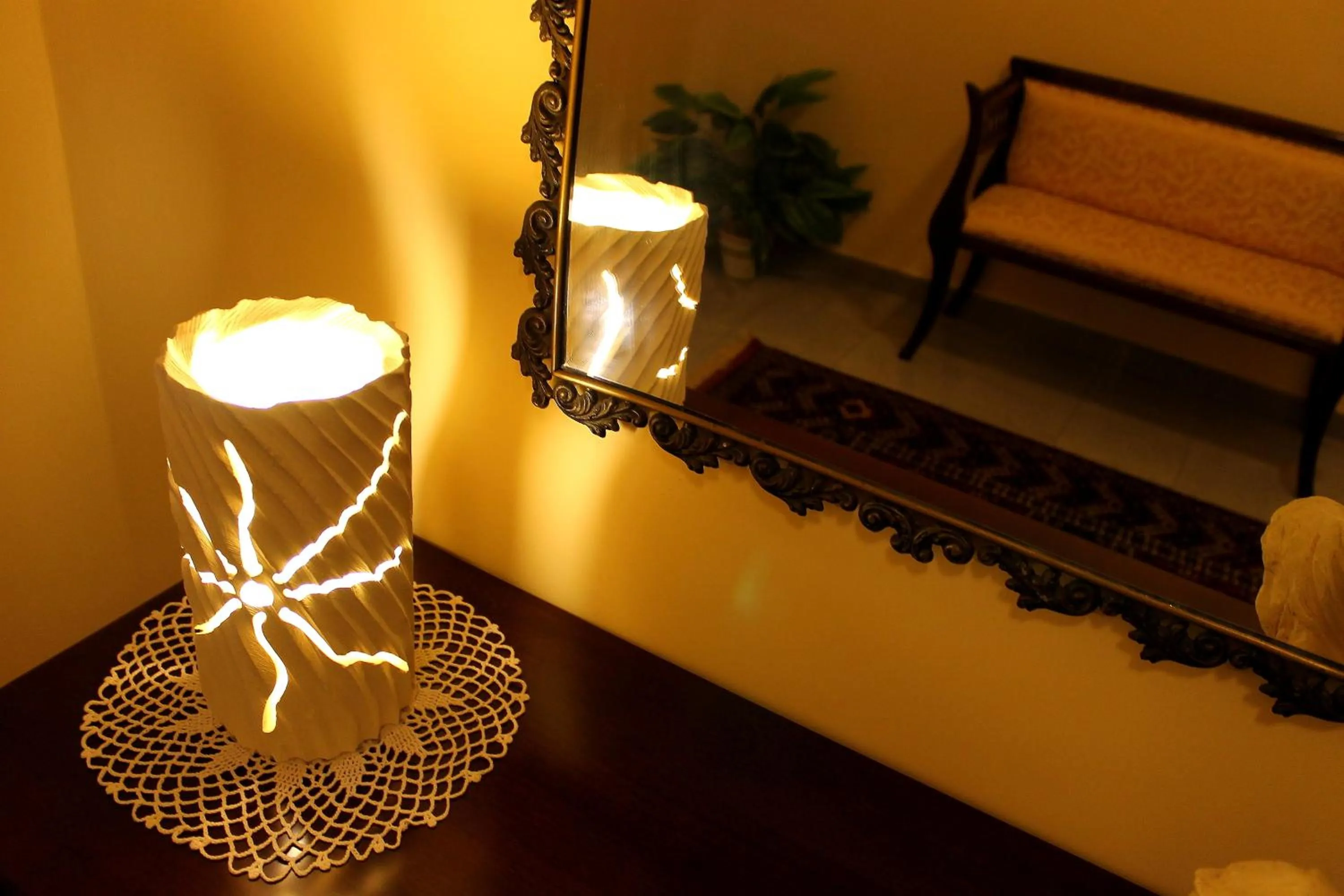 Living room in Piazza Argento