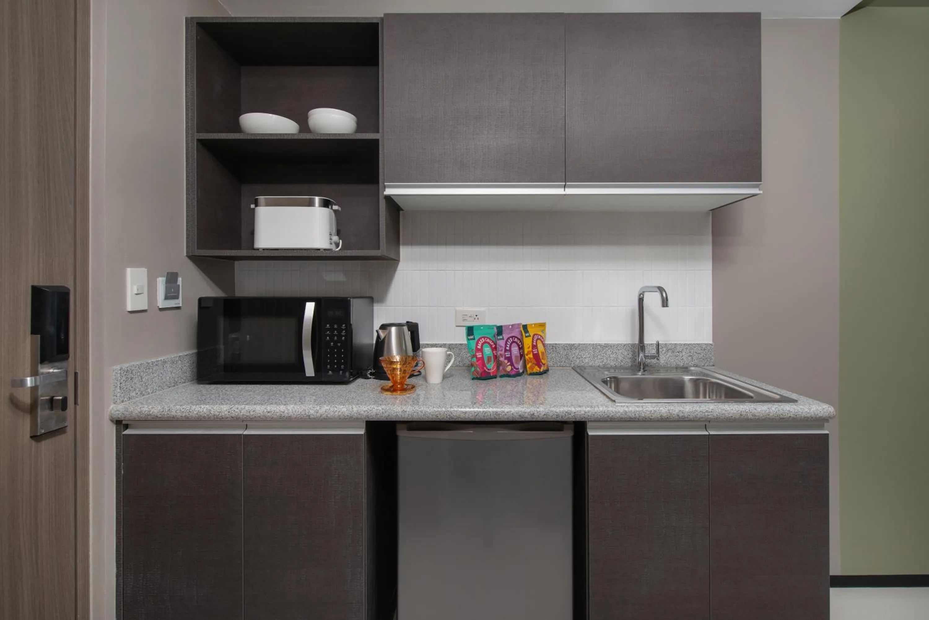 minibar in The Suites at Torre Lorenzo Malate - Managed by The Ascott Limited